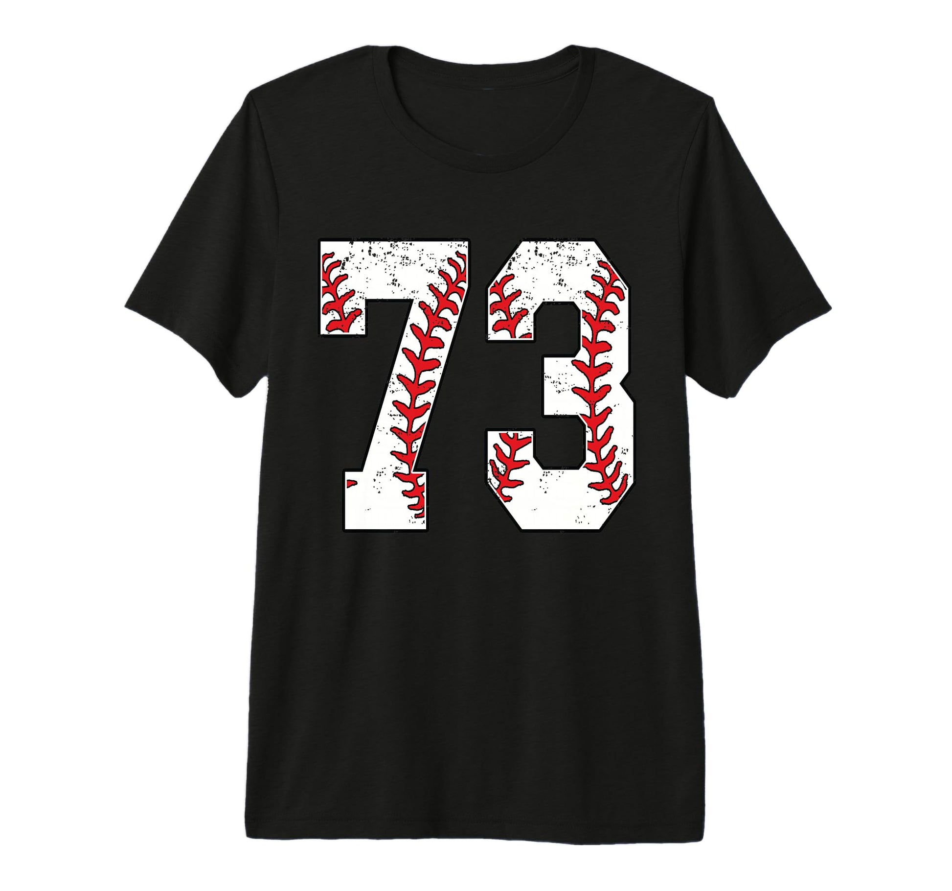 Number 73 Baseball 73 Jersey Number T-Shirt - Novelty Apparel Men Women - T-Shirt, Sweatshirt, Hoodie