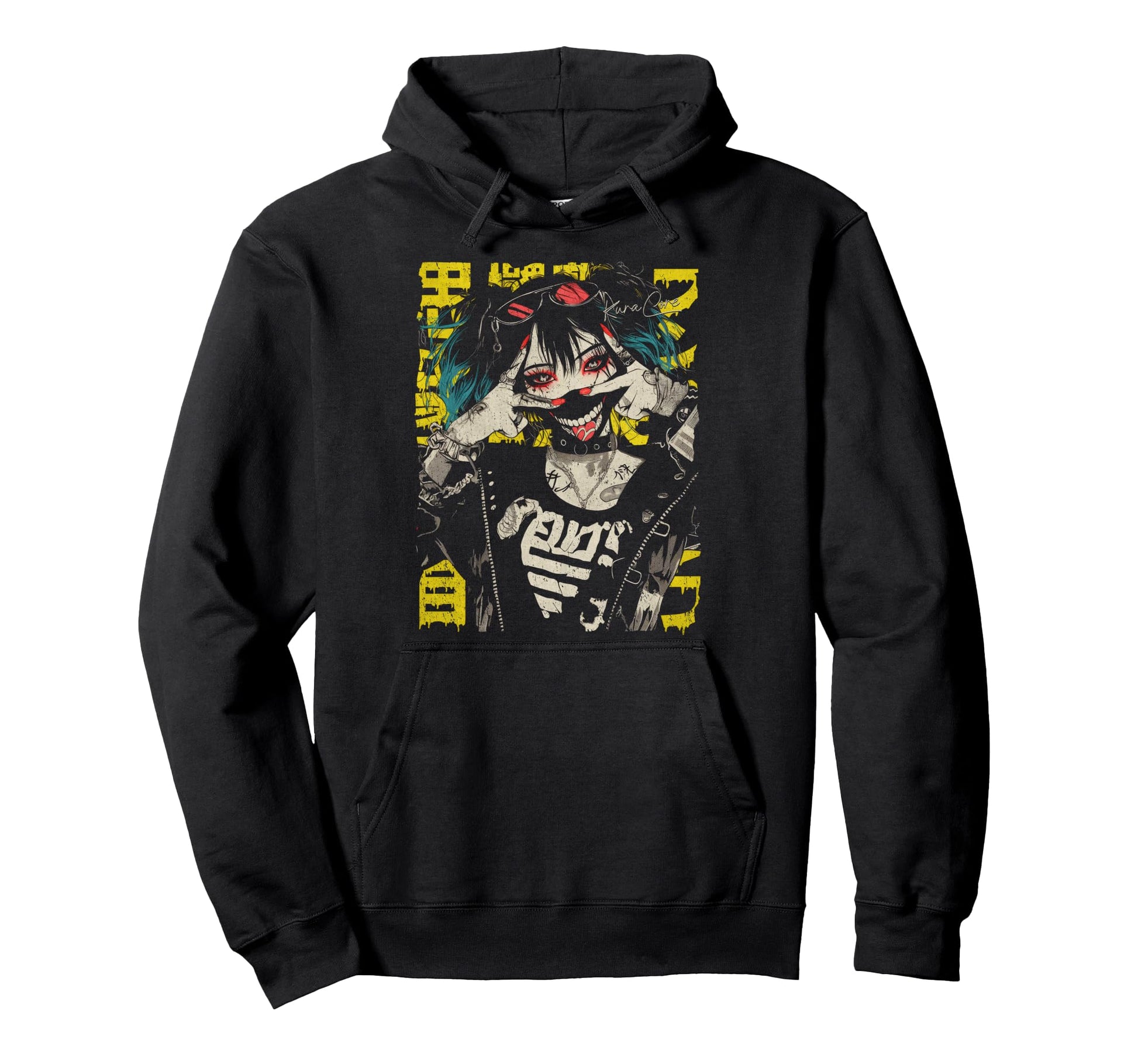 Japanese Streetwear Cyberpunk Y2K Hoodie - Casual Everyday Wear Unisex - T-Shirt, Sweatshirt, Hoodie