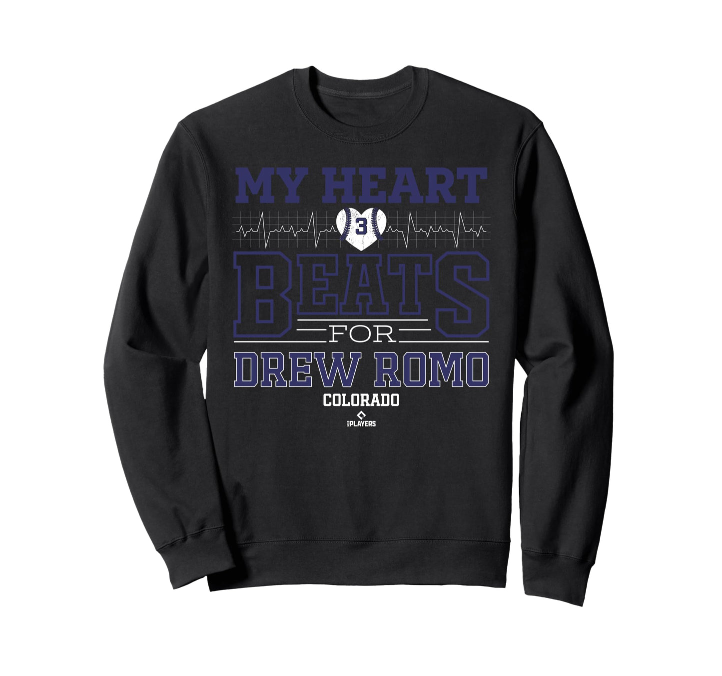 My Heart Beats Drew Romo Colorado Sweatshirt - Aesthetic Graphic Men Women - T-Shirt, Sweatshirt, Hoodie