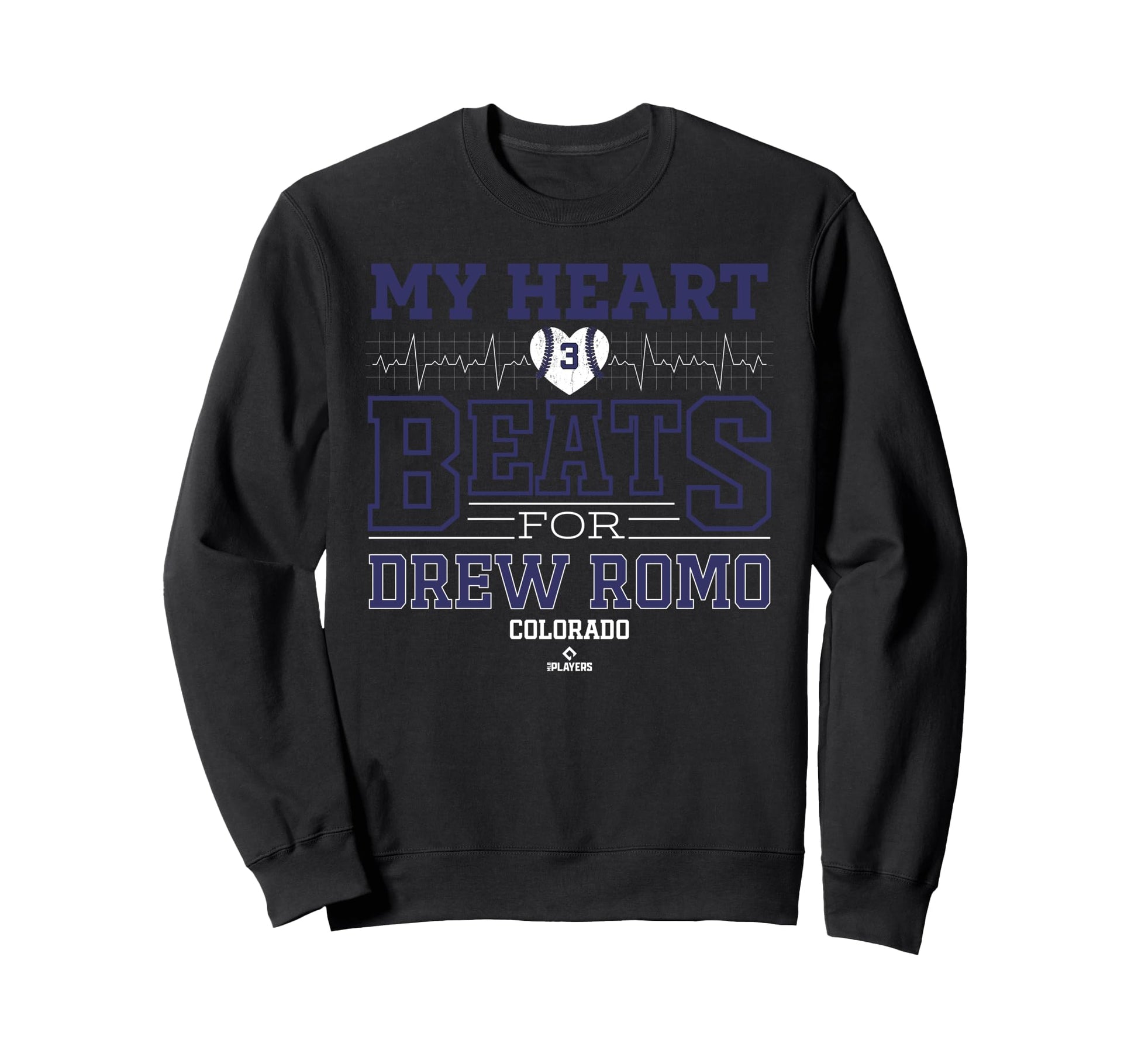 My Heart Beats Drew Romo Colorado Sweatshirt - Aesthetic Graphic Men Women - T-Shirt, Sweatshirt, Hoodie