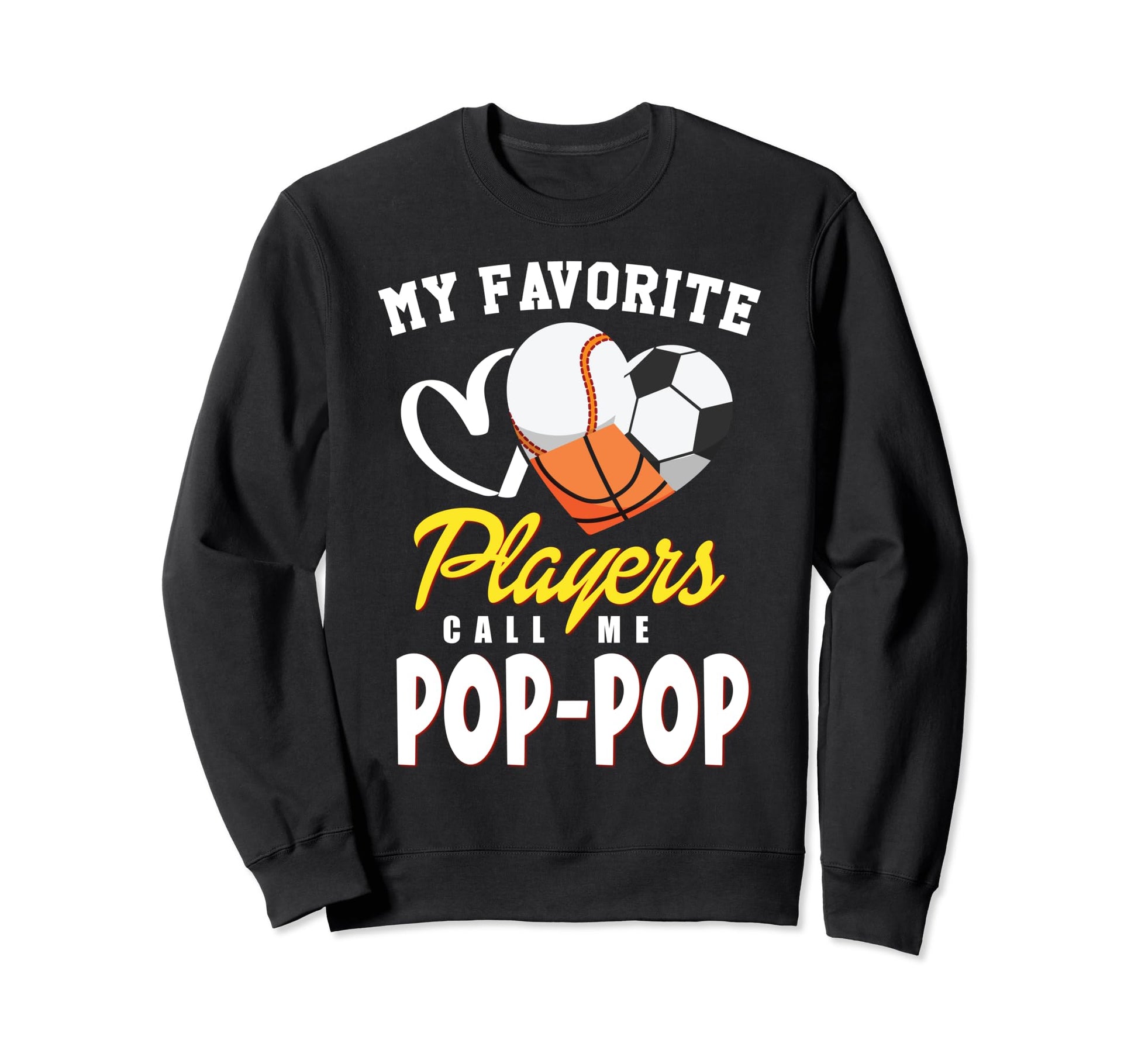 My Favorite Players Baseball Sweatshirt - Casual Everyday Wear for Adults - T-Shirt, Sweatshirt, Hoodie