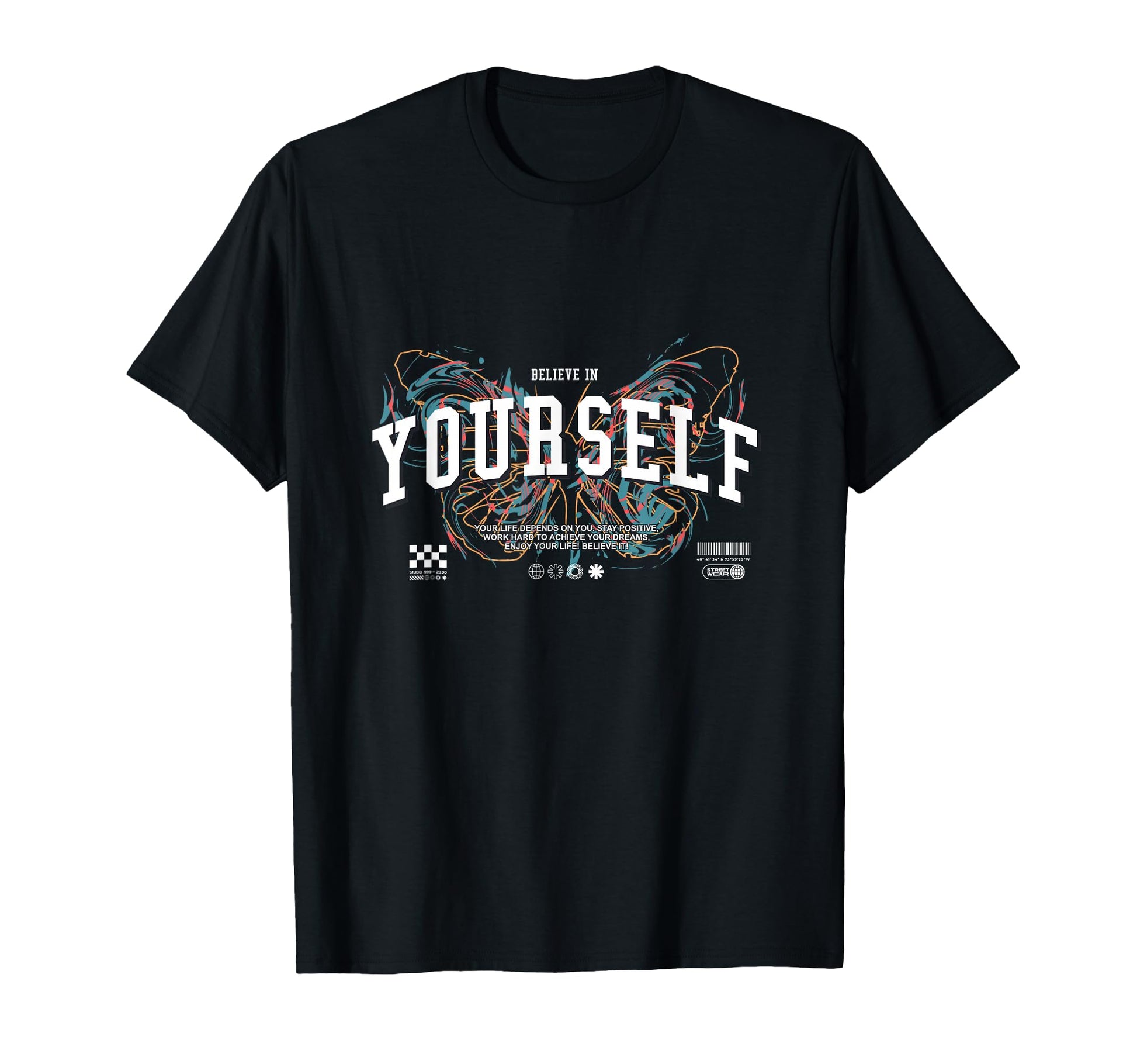 Butterfly Yourself Y2K Grunge Aesthetic T-Shirt - Minimalist Print Unisex - T-Shirt, Sweatshirt, Hoodie