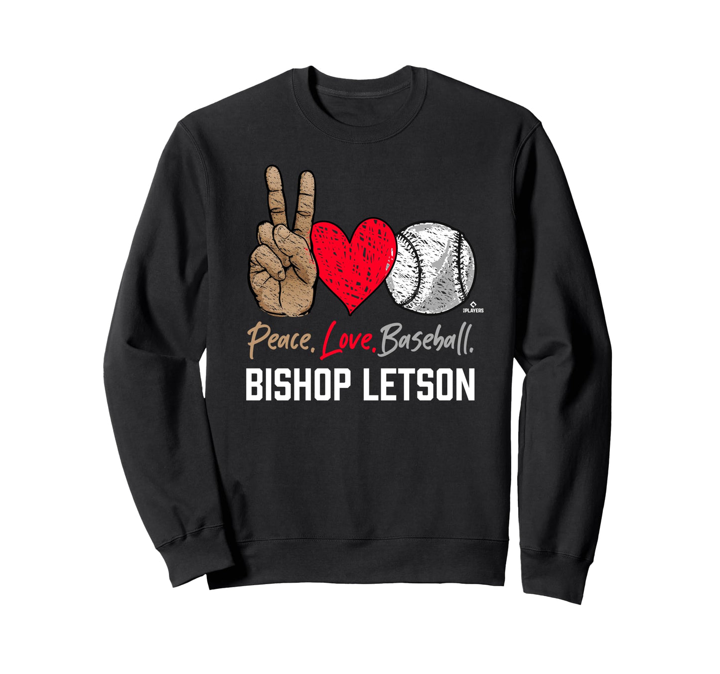 Peace Love Bishop Letson Sweatshirt - Fun Novelty Design Men Women - T-Shirt, Sweatshirt, Hoodie