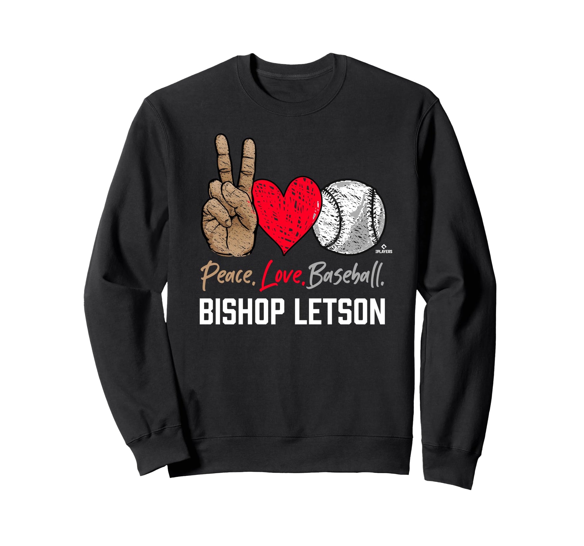 Peace Love Bishop Letson Sweatshirt - Fun Novelty Design Men Women - T-Shirt, Sweatshirt, Hoodie