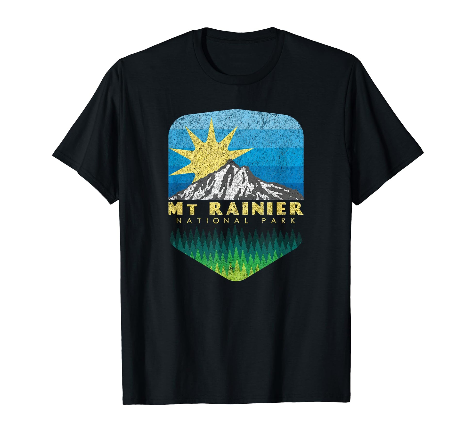 Mt Rainier National Park Gift T-Shirt - Unique Graphic Men Women - T-Shirt, Sweatshirt, Hoodie