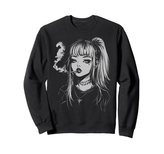 Animal Aesthetic Soft Grunge Waifu Sweatshirt - Trendy Graphic Unisex - T-Shirt, Sweatshirt, Hoodie