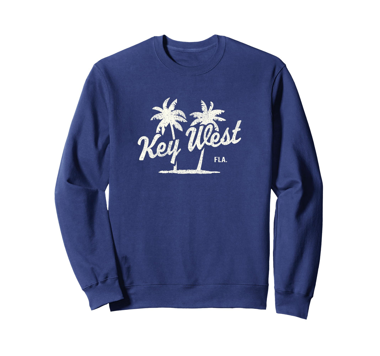Key West Florida 70S Palm Trees Sweatshirt - Trendy Graphic Men Women - T-Shirt, Sweatshirt, Hoodie
