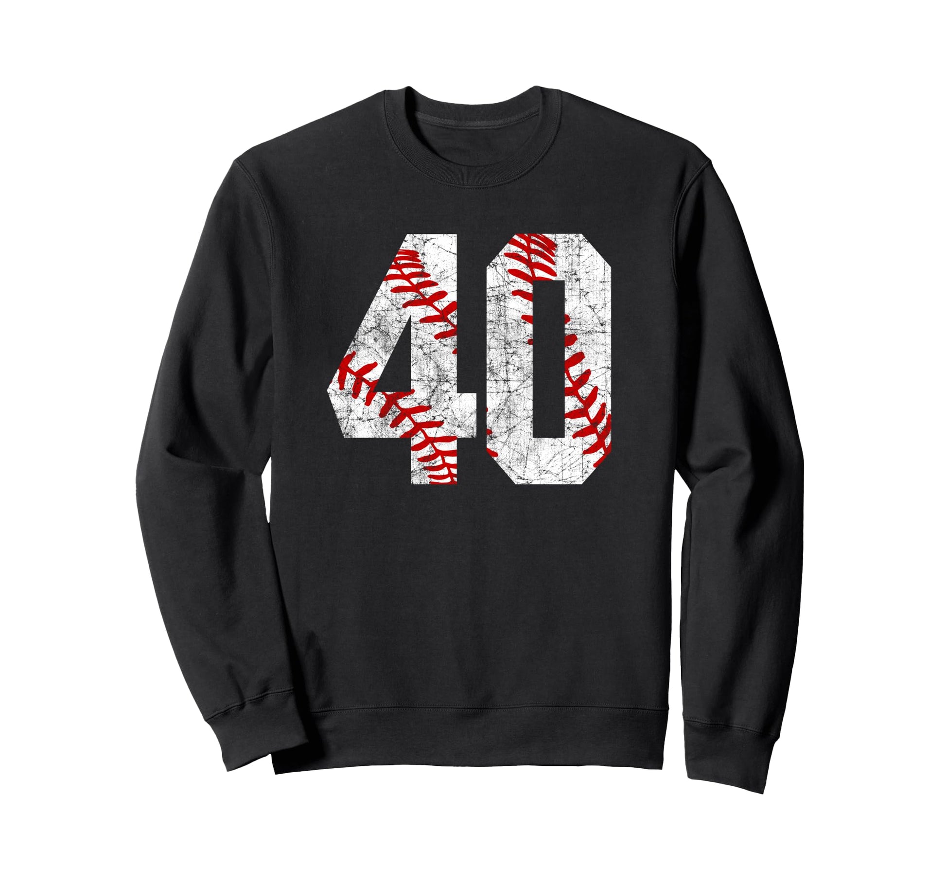 Baseball Mom 40 Jersey Baseball Sweatshirt - Fun Novelty Design Unisex - T-Shirt, Sweatshirt, Hoodie