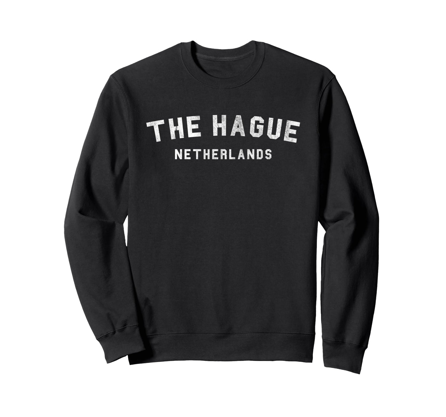 Varsity Hague Netherlands Sweatshirt - Graphic Print for Adults - T-Shirt, Sweatshirt, Hoodie