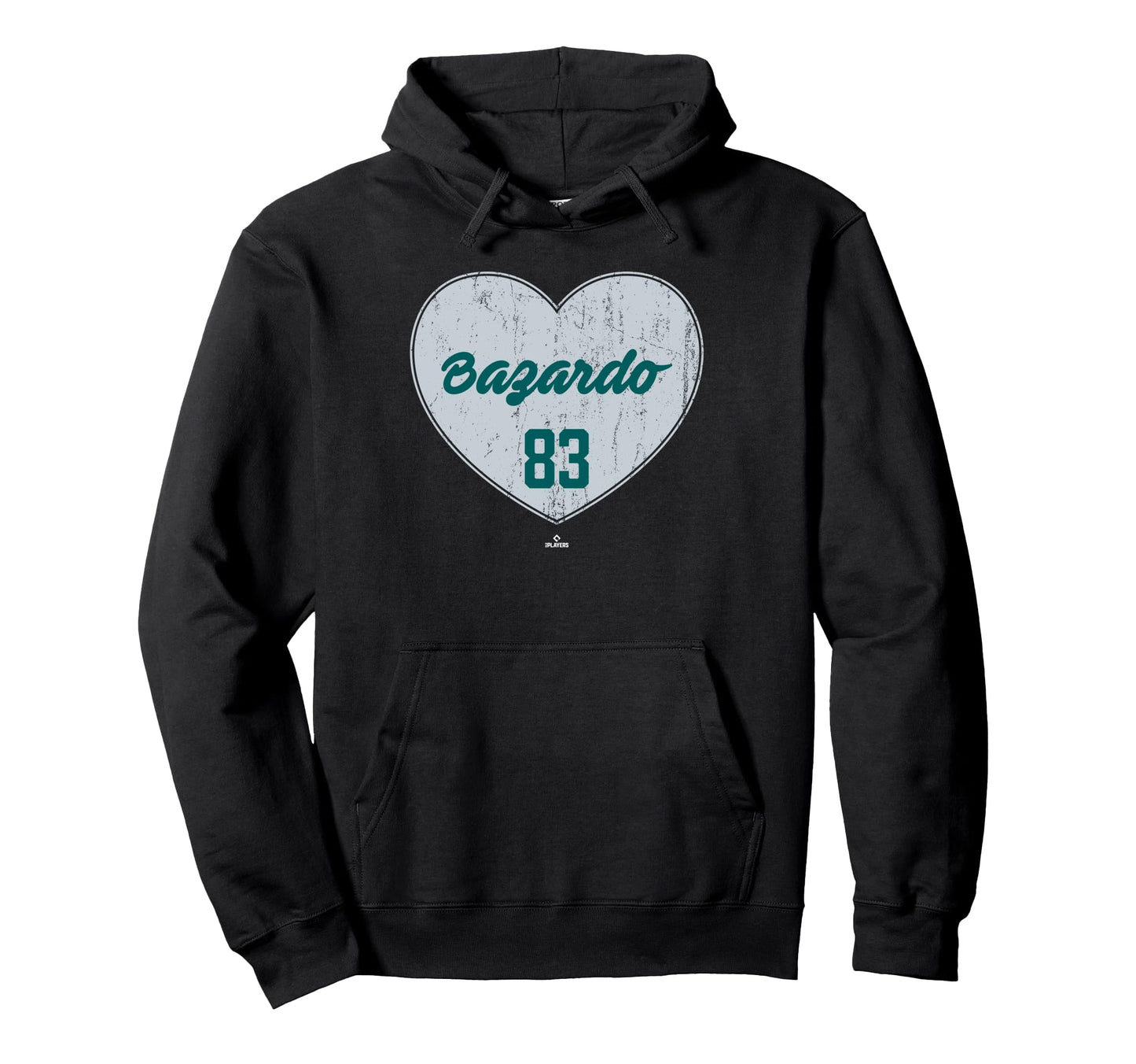 Distressed Heart Eduard Bazardo Seattle Hoodie - Custom Art Print Unisex - T-Shirt, Sweatshirt, Hoodie