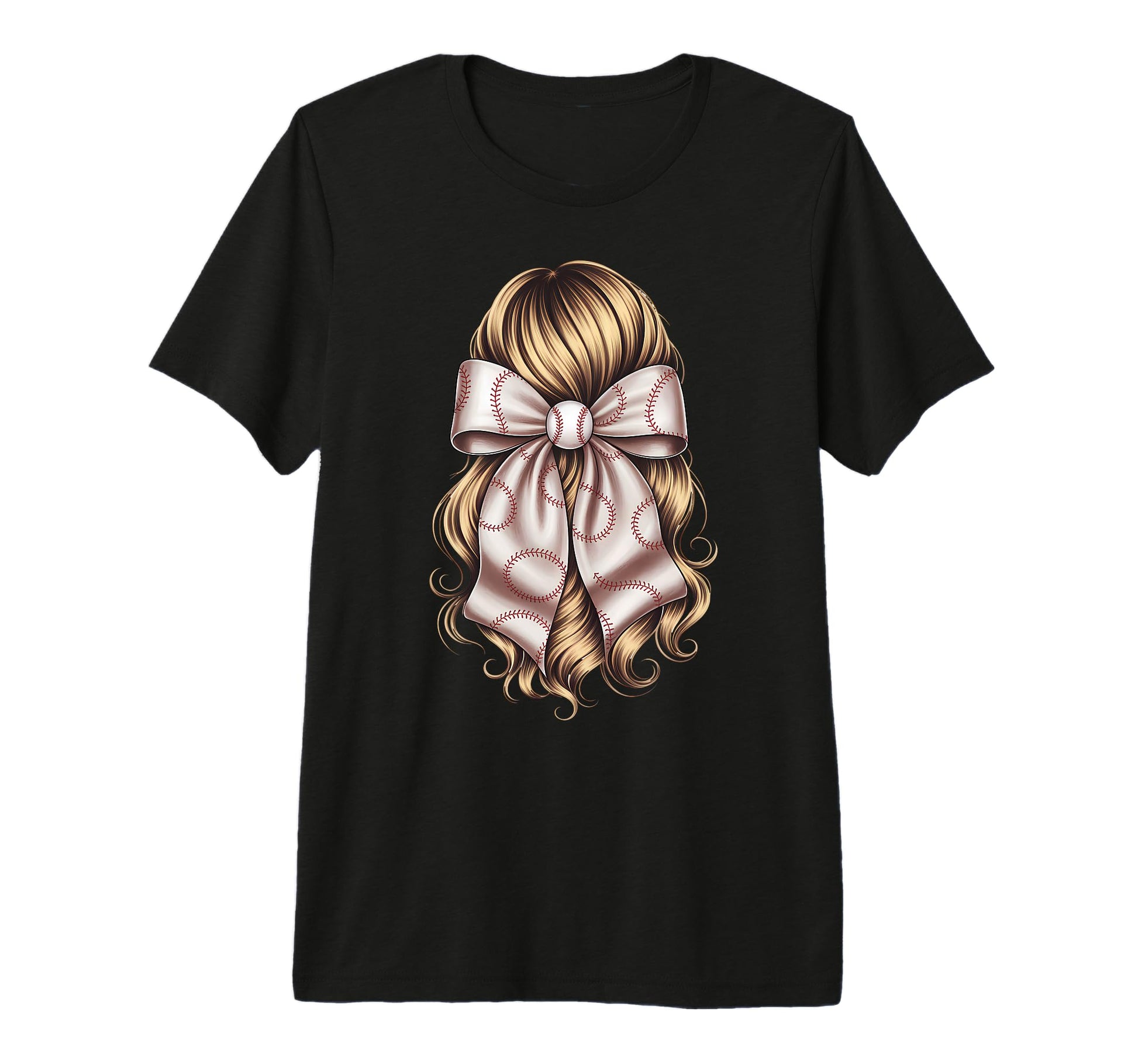 Baseball Coquette Bow Baseball Player T-Shirt - Trendy Graphic for Adults - T-Shirt, Sweatshirt, Hoodie