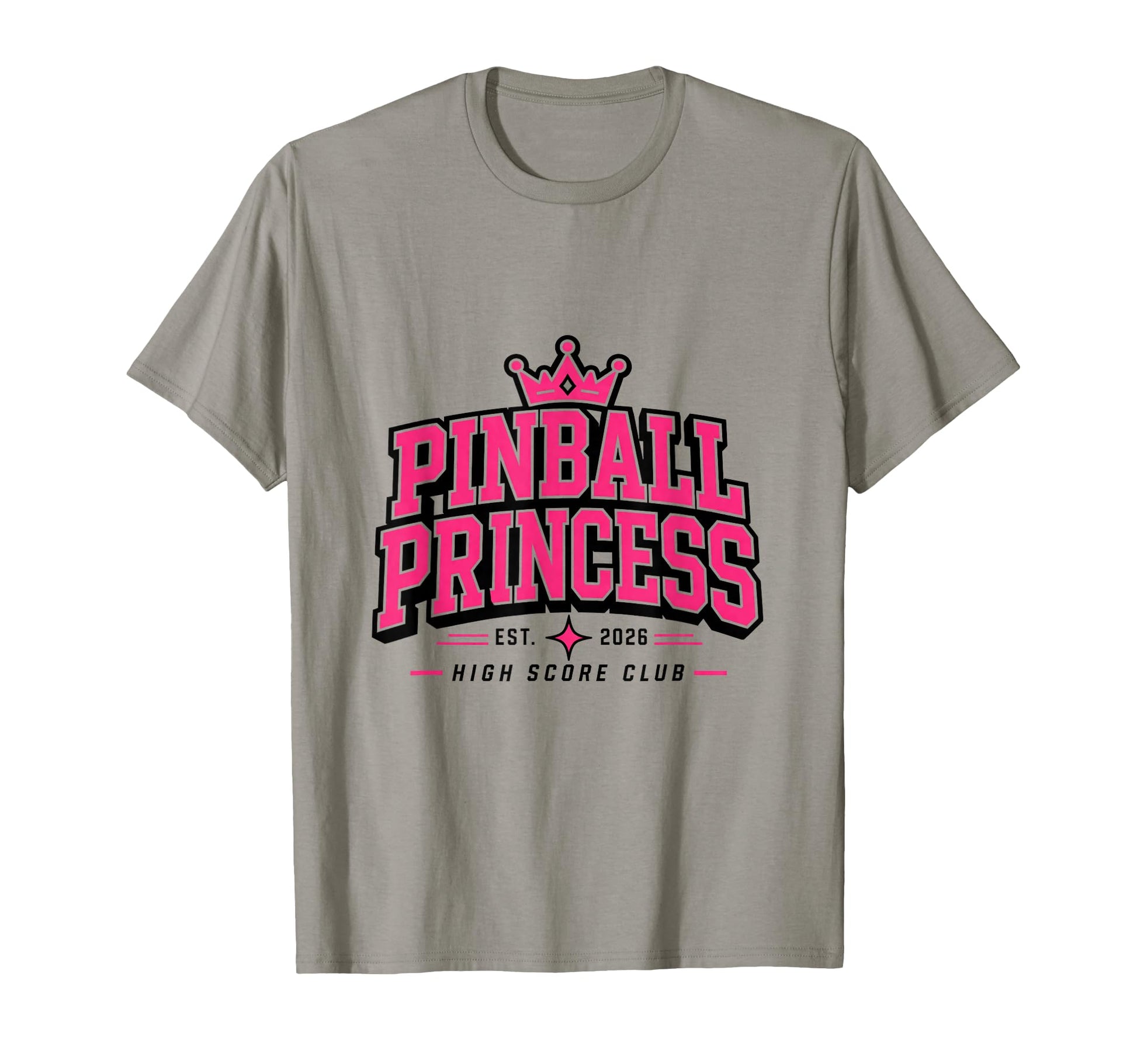 Pinball Princess Machines Funny Arcade T-Shirt - Unique Graphic Unisex - T-Shirt, Sweatshirt, Hoodie