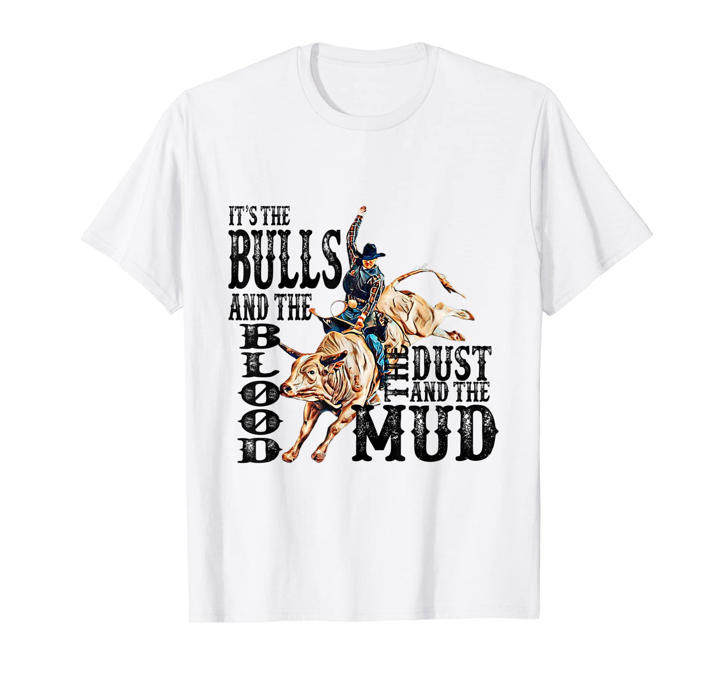 Rodeo Cowboy Western T-Shirt - Unique Graphic Unisex - T-Shirt, Sweatshirt, Hoodie
