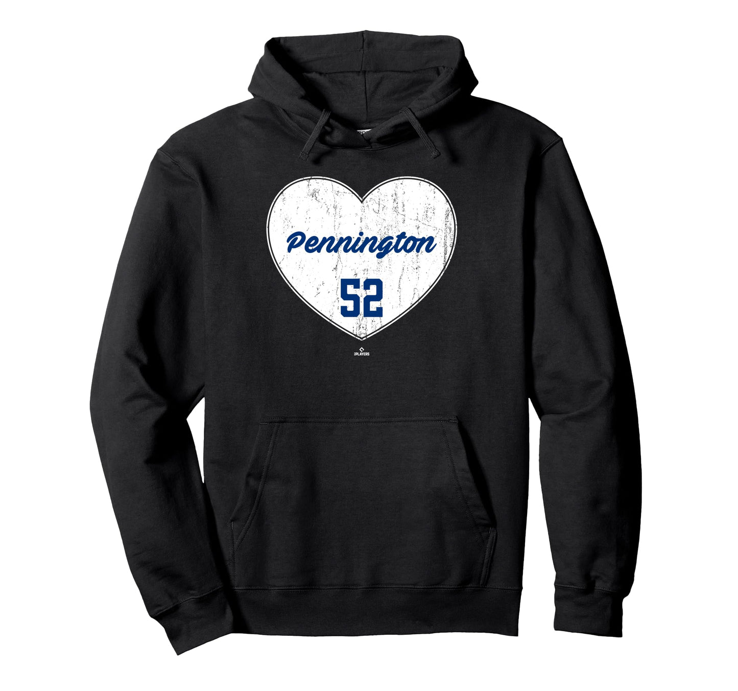 Distressed Heart Walter Pennington Hoodie - Fun Novelty Design for Adults - T-Shirt, Sweatshirt, Hoodie