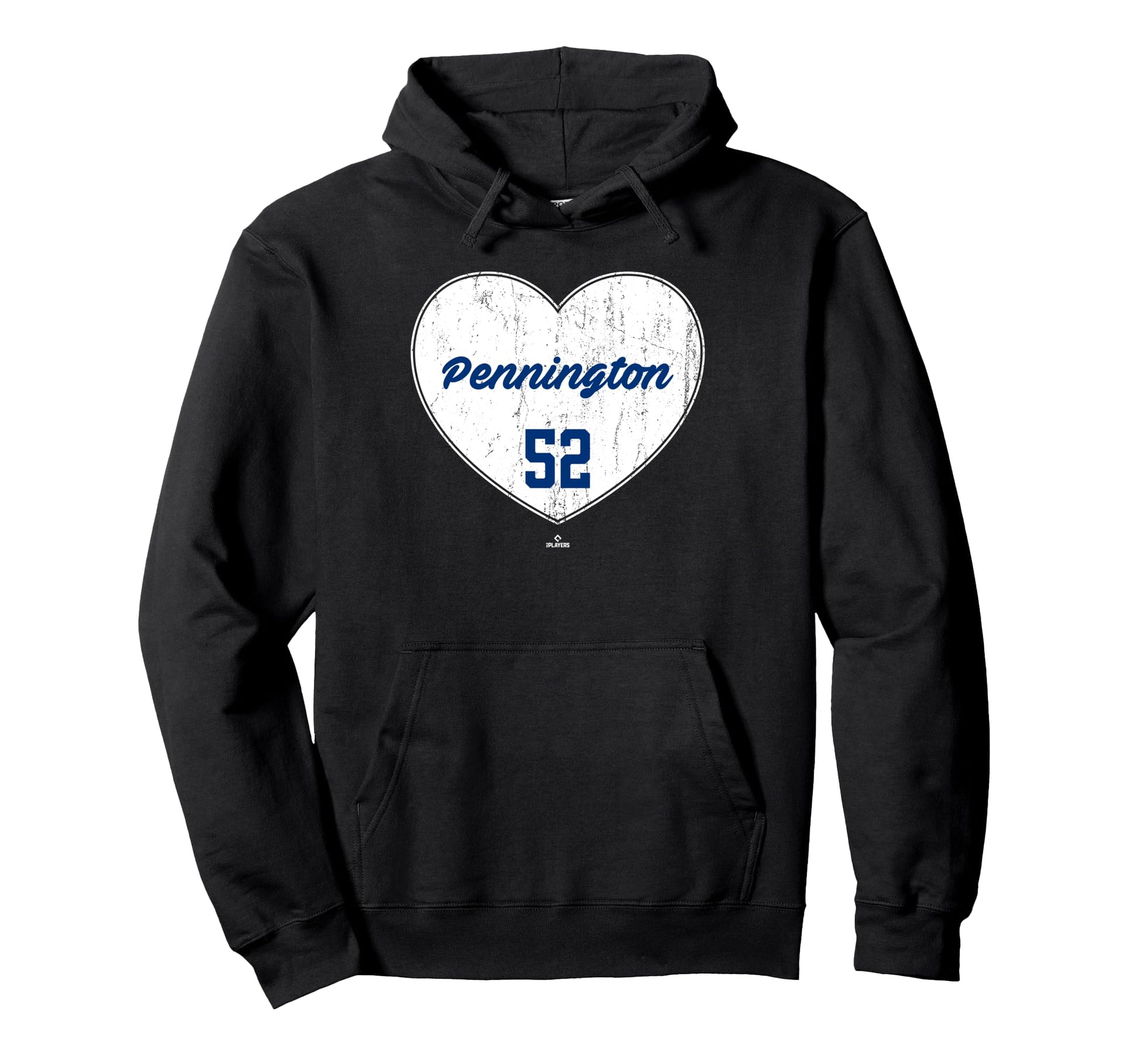 Distressed Heart Walter Pennington Hoodie - Fun Novelty Design for Adults - T-Shirt, Sweatshirt, Hoodie