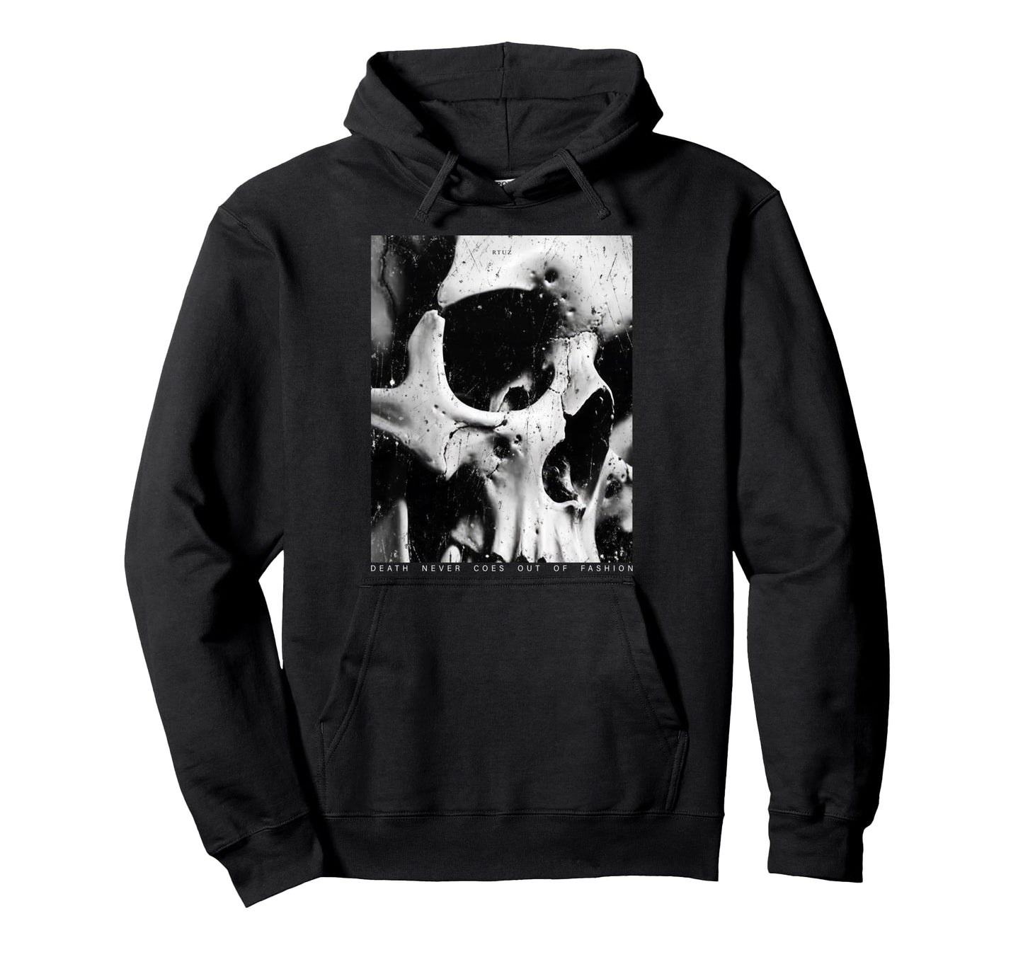 Aesthetic Streetwear Skull Hoodie - Custom Art Print Unisex - T-Shirt, Sweatshirt, Hoodie