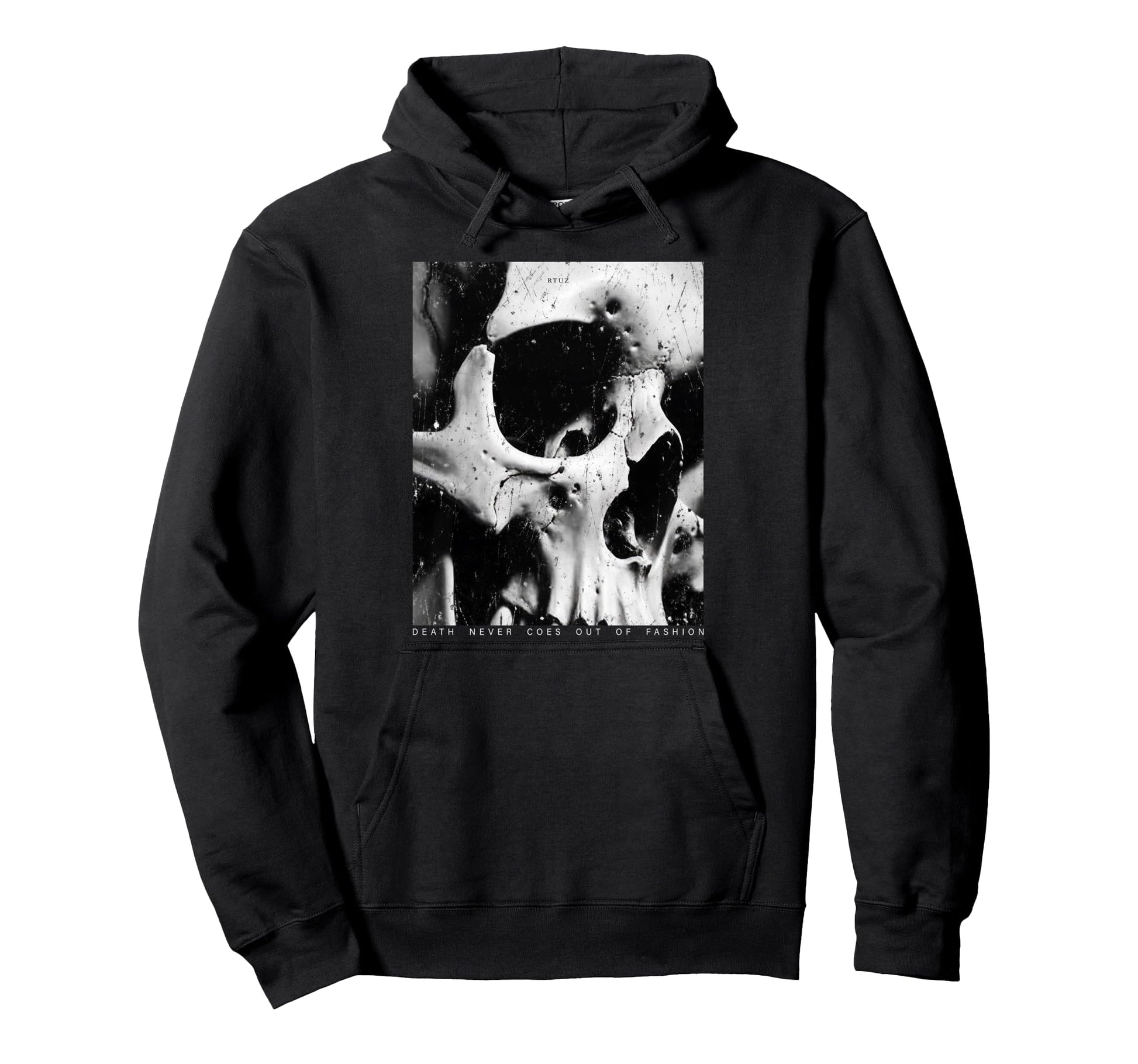 Aesthetic Streetwear Skull Hoodie - Custom Art Print Unisex - T-Shirt, Sweatshirt, Hoodie