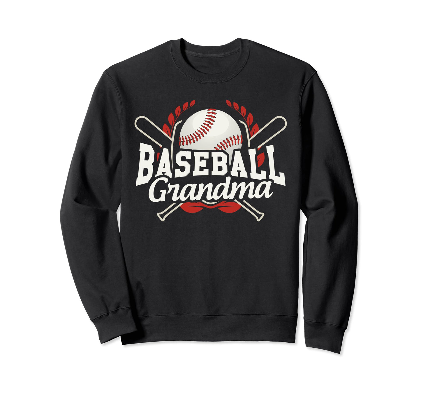 Baseball Grandma Baseball Sweatshirt - Aesthetic Graphic Men Women - T-Shirt, Sweatshirt, Hoodie