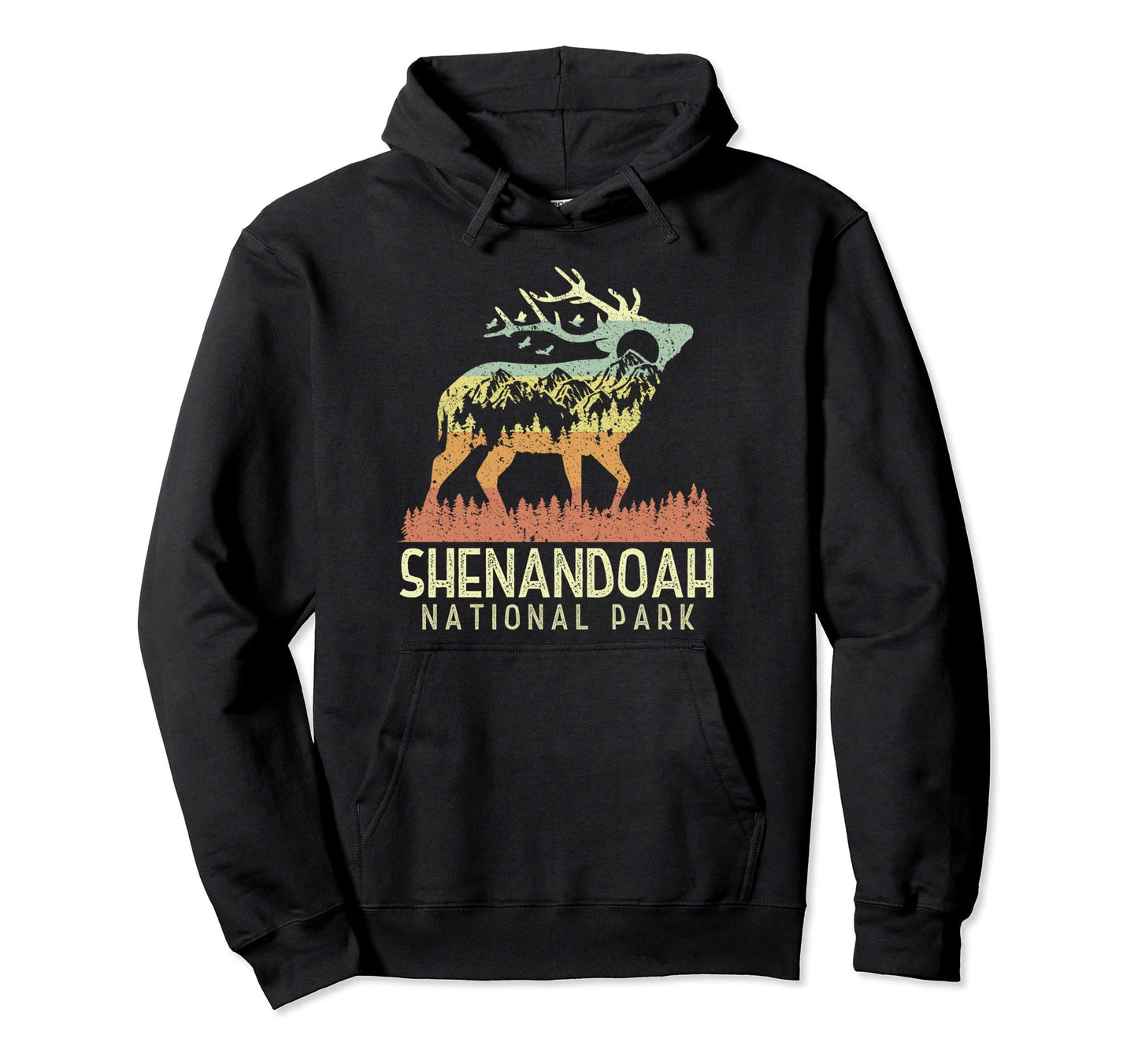 Shenandoah National Park Mountain Hoodie - Aesthetic Graphic for Adults - T-Shirt, Sweatshirt, Hoodie