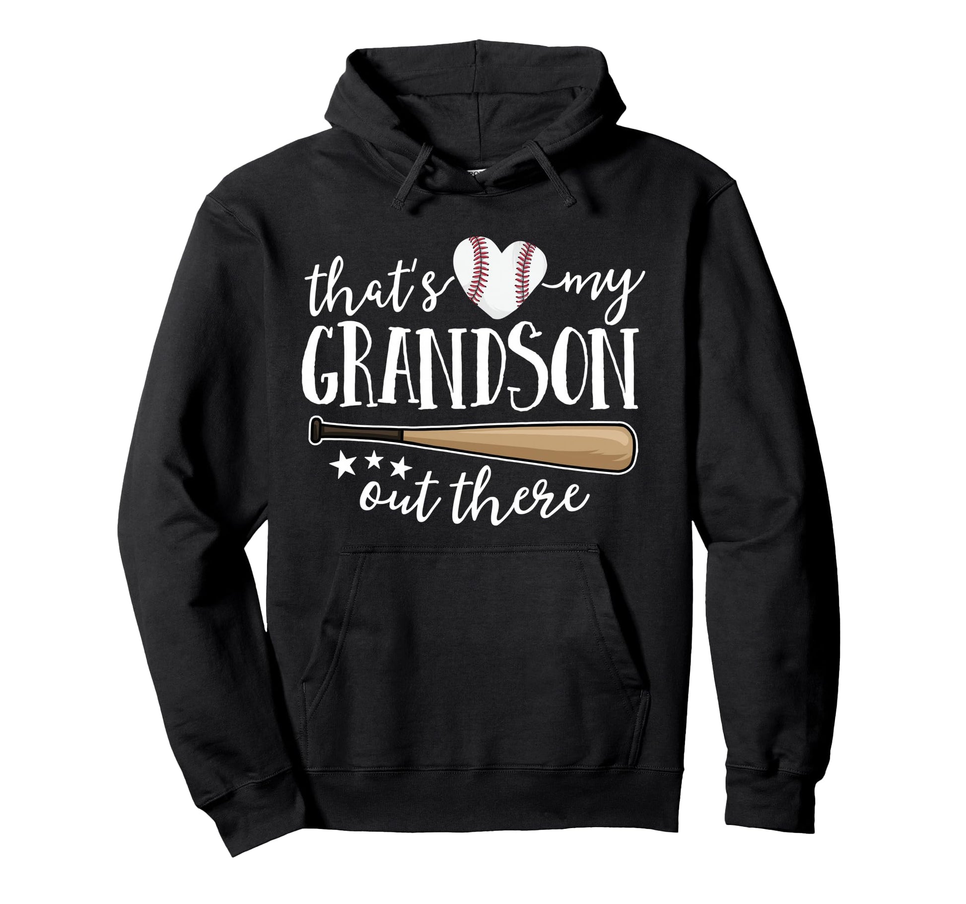 Thats My Grandson Out There Gift Hoodie - Minimalist Print for Adults - T-Shirt, Sweatshirt, Hoodie