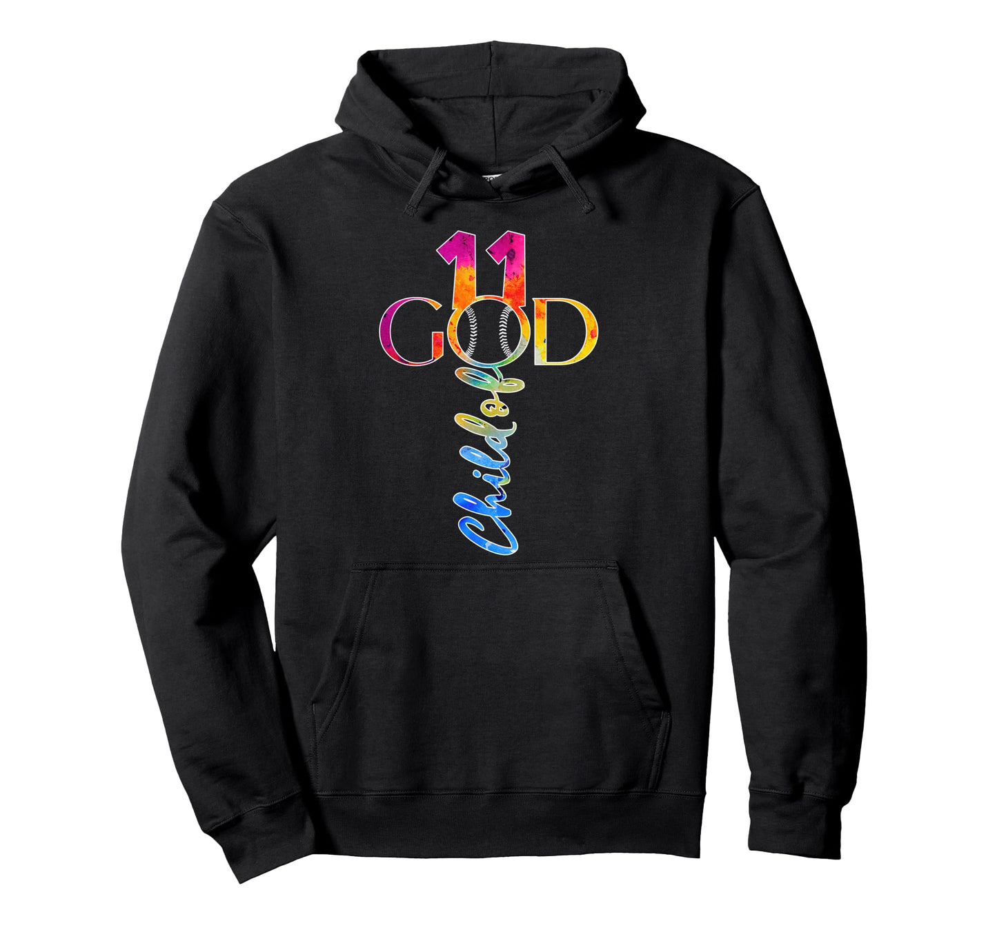 Jesus 11 Years Child God Baseball 11Th Hoodie - Novelty Apparel Men Women - T-Shirt, Sweatshirt, Hoodie
