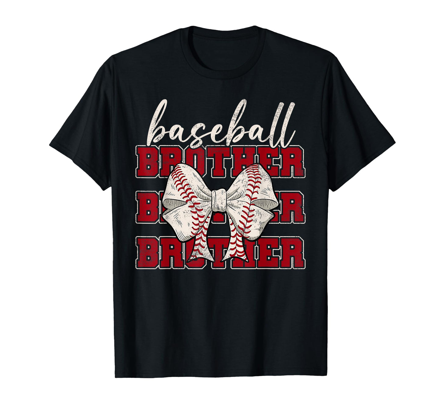 Baseball Brother Coquette Bow Sport T-Shirt - Aesthetic Graphic Men Women - T-Shirt, Sweatshirt, Hoodie