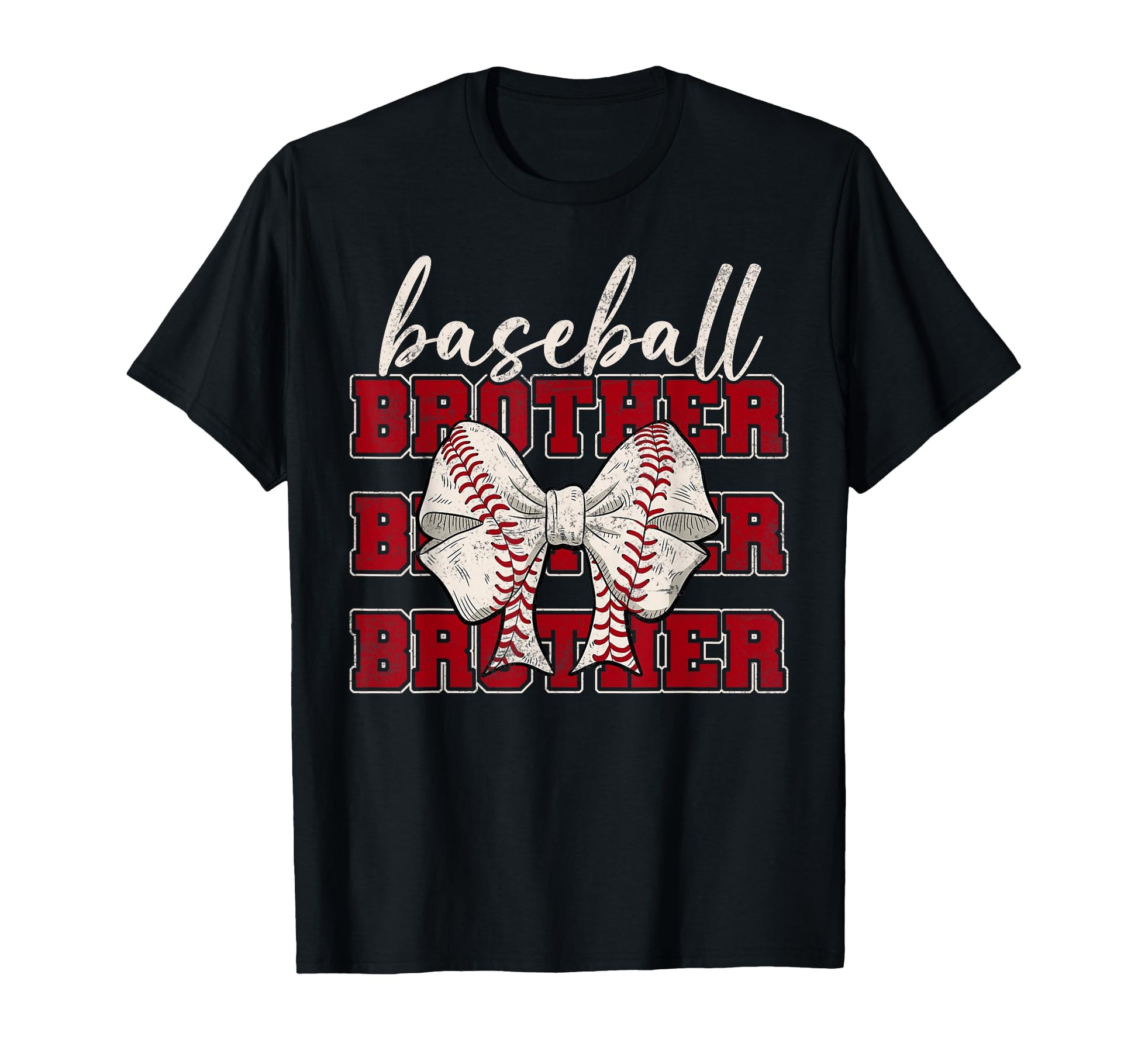 Baseball Brother Coquette Bow Sport T-Shirt - Aesthetic Graphic Men Women - T-Shirt, Sweatshirt, Hoodie