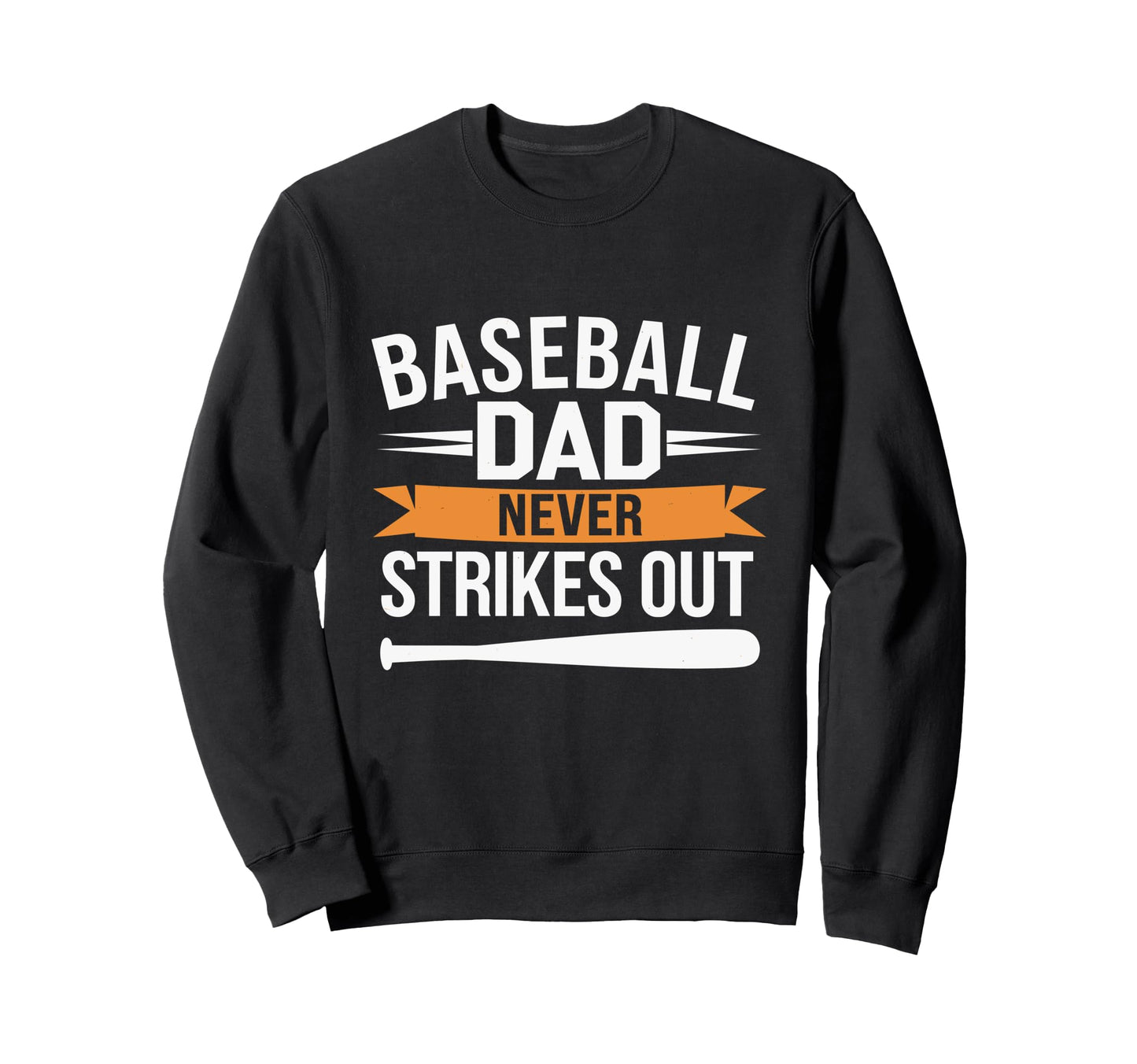 Father Fathers Day Baseball Lovers Sweatshirt - Graphic Print Men Women - T-Shirt, Sweatshirt, Hoodie