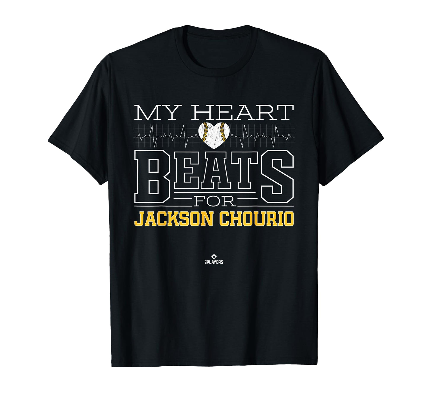 My Heart Beats Jackson Chourio T-Shirt - Minimalist Print Men Women - T-Shirt, Sweatshirt, Hoodie