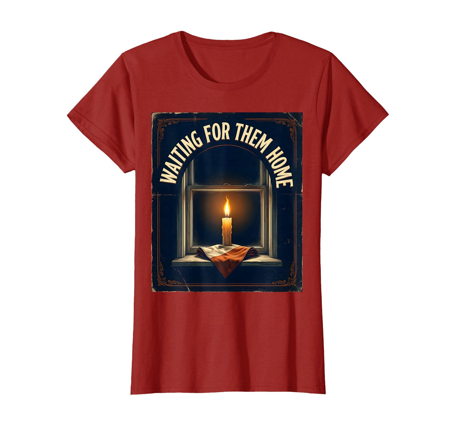 Waiting Them Home Military Deployment T-Shirt - Custom Art Print Men Women - T-Shirt, Sweatshirt, Hoodie