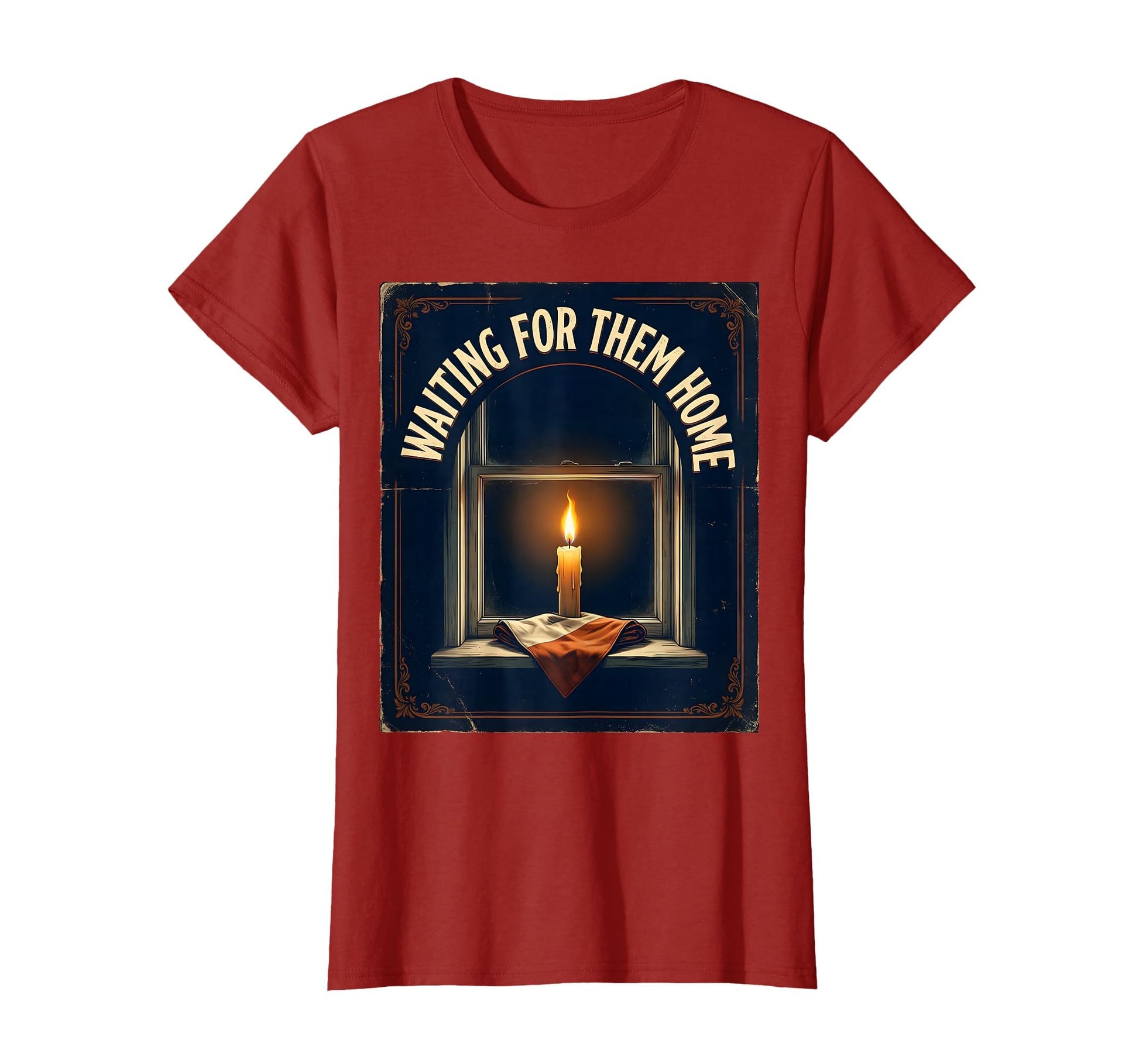Waiting Them Home Military Deployment T-Shirt - Custom Art Print Men Women - T-Shirt, Sweatshirt, Hoodie