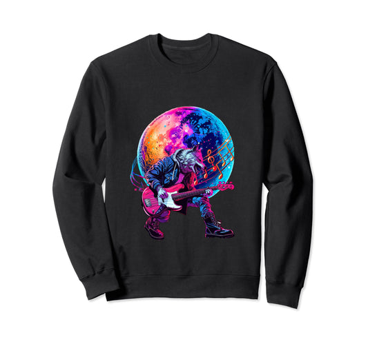80S 90S Streetwear Scary Rocker Sweatshirt - Streetwear Style for Adults - T-Shirt, Sweatshirt, Hoodie