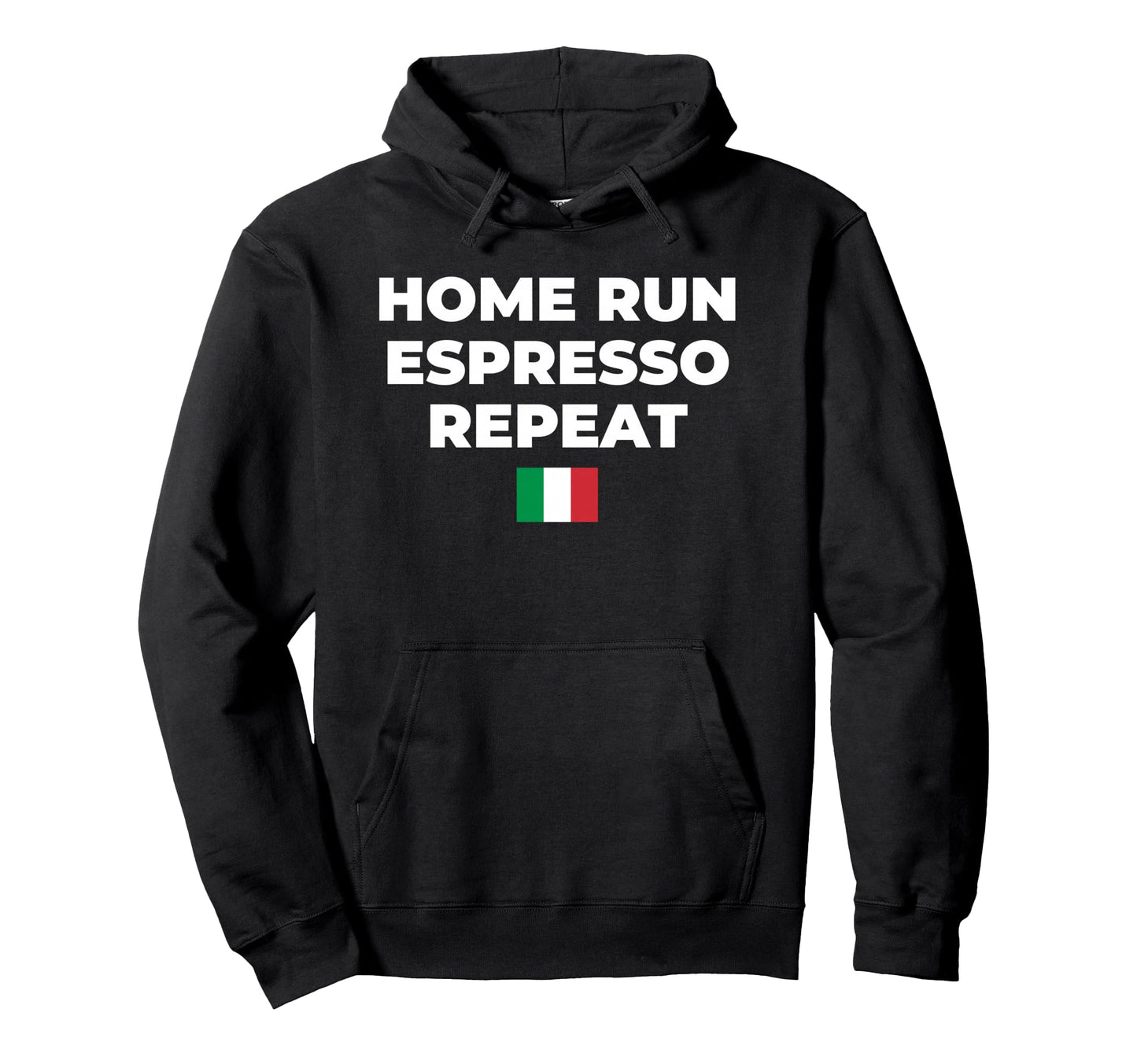 Italian Baseball Pride Home Run Italy Hoodie - Minimalist Print for Adults - T-Shirt, Sweatshirt, Hoodie