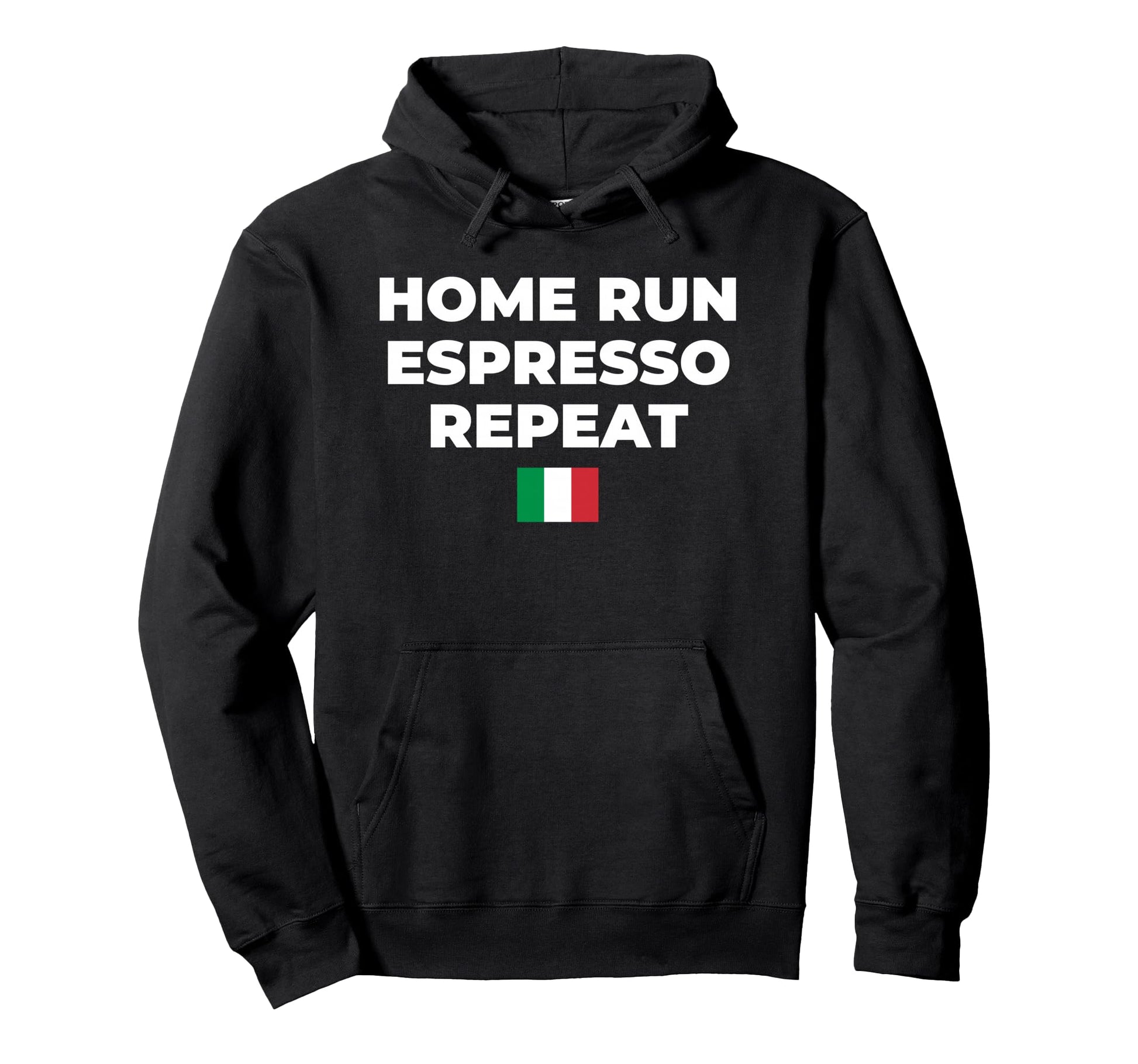 Italian Baseball Pride Home Run Italy Hoodie - Minimalist Print for Adults - T-Shirt, Sweatshirt, Hoodie