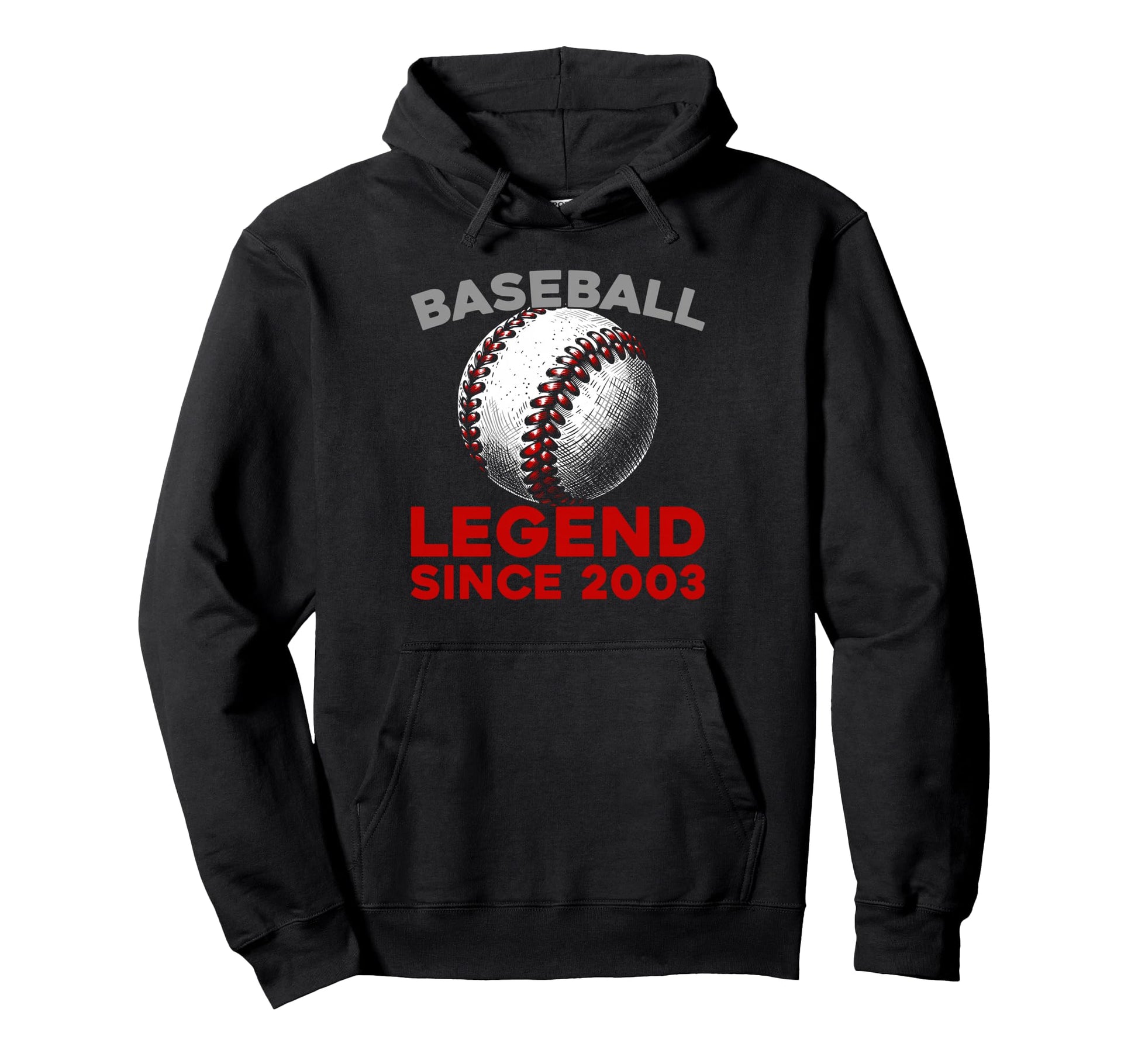 Born 2003 Baseballer Team Sport Hoodie - Aesthetic Graphic Men Women - T-Shirt, Sweatshirt, Hoodie