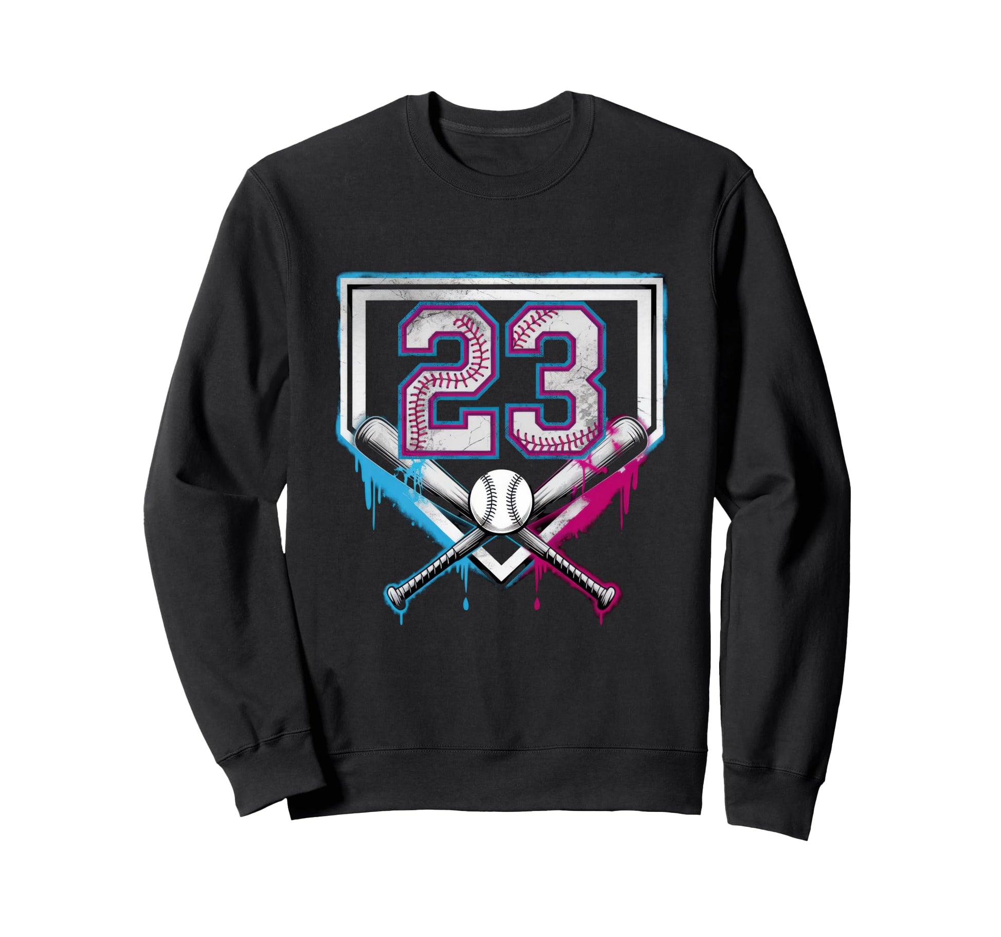 Baseball Home Ice Cream 23Th Sweatshirt - Streetwear Style Men Women - T-Shirt, Sweatshirt, Hoodie