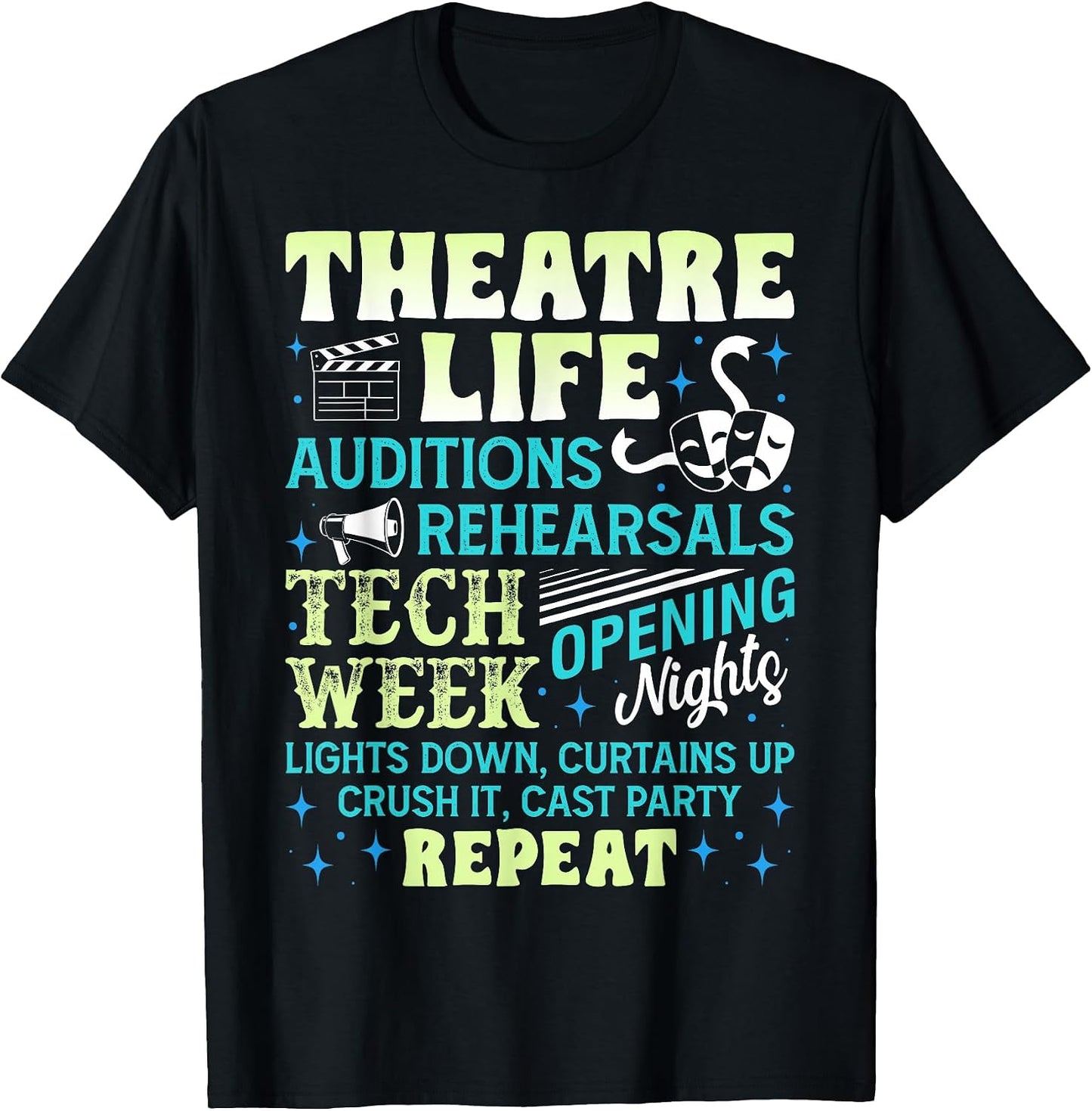 Funny Musical Theatre Lovers Gifts Idea - Adult & Kids T-Shirts, Sweatshirts & Hoodies apparel design preview 1