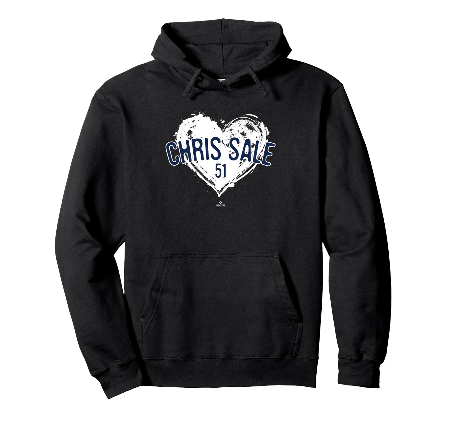 Distressed Heart Chris Sale Atlanta Hoodie - Minimalist Print Unisex - T-Shirt, Sweatshirt, Hoodie