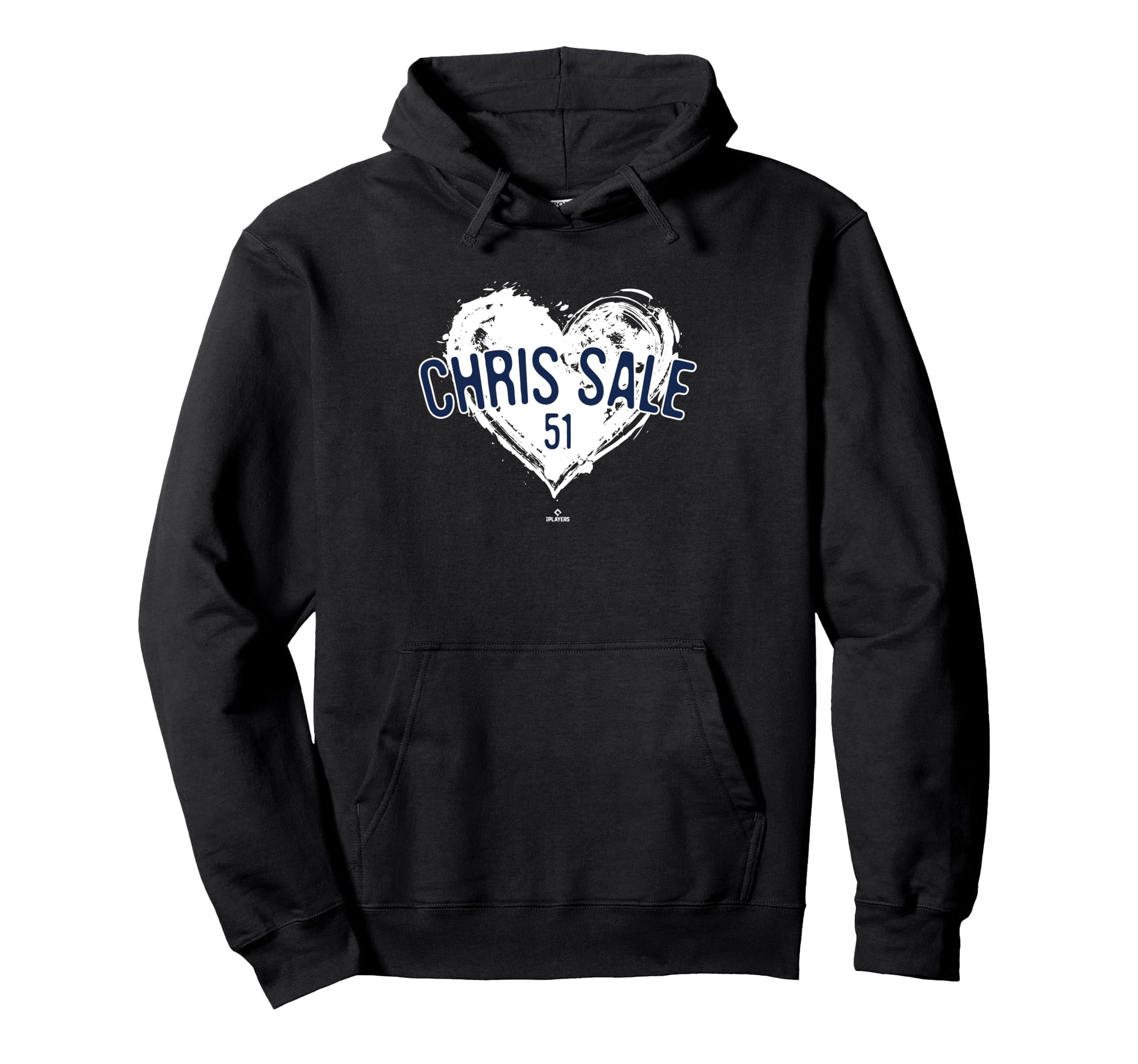 Distressed Heart Chris Sale Atlanta Hoodie - Minimalist Print Unisex - T-Shirt, Sweatshirt, Hoodie