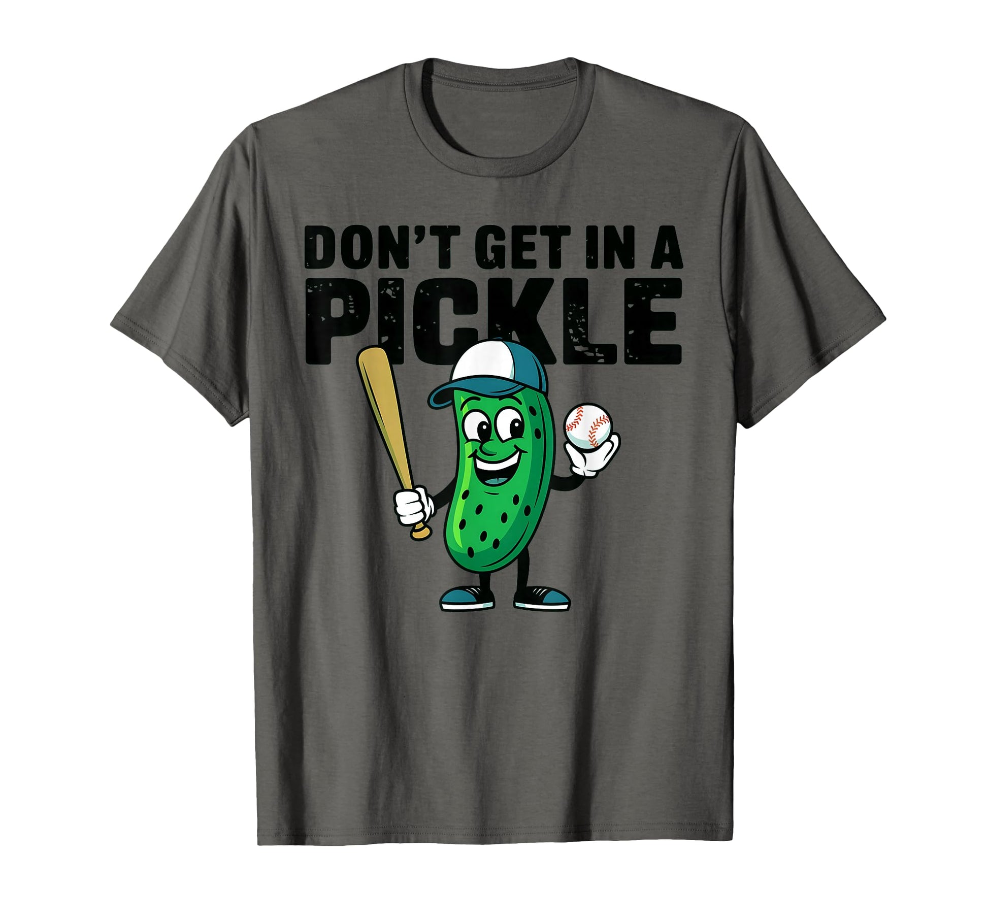 Dont Get Pickle Funny Baseball Baseball T-Shirt - Unique Graphic Men Women - T-Shirt, Sweatshirt, Hoodie
