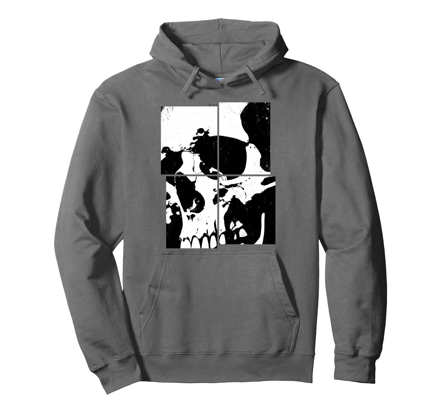Aesthetic Streetwear Skull Hoodie - Aesthetic Graphic Men Women - T-Shirt, Sweatshirt, Hoodie