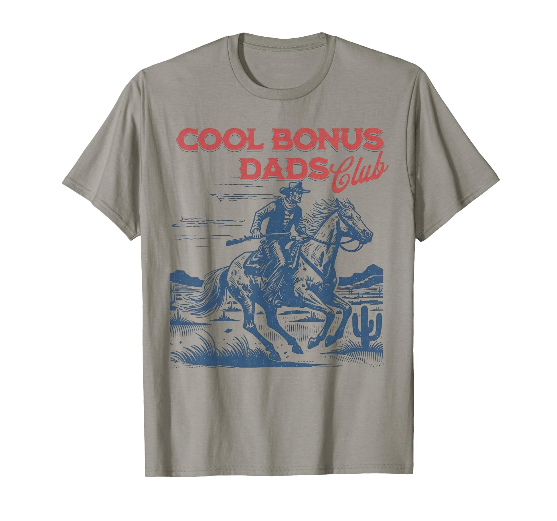 Bonus Dads Club Cowboy 90S Fathers Day T-Shirt - Streetwear Style Men Women - T-Shirt, Sweatshirt, Hoodie