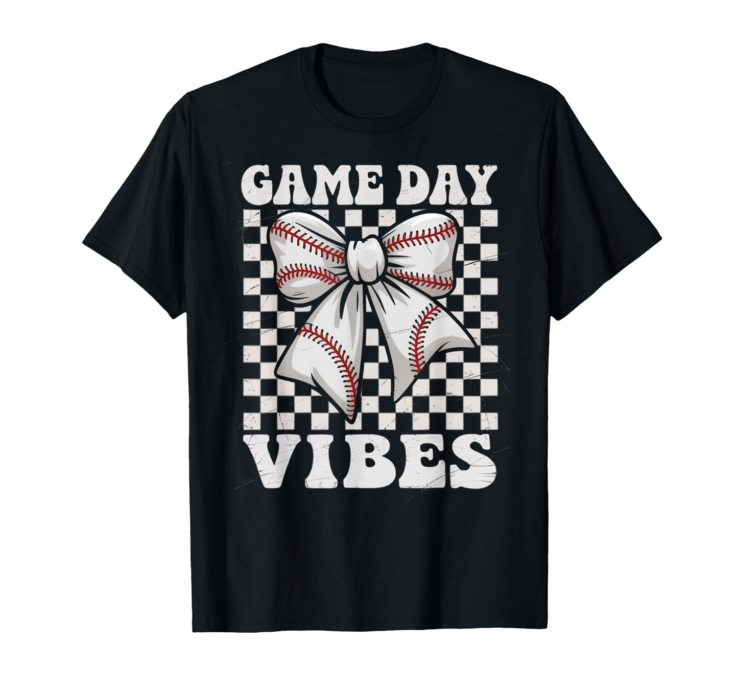 Game Day Vibes Coquette Bow Baseball Mama T-Shirt - Trendy Graphic Unisex - T-Shirt, Sweatshirt, Hoodie