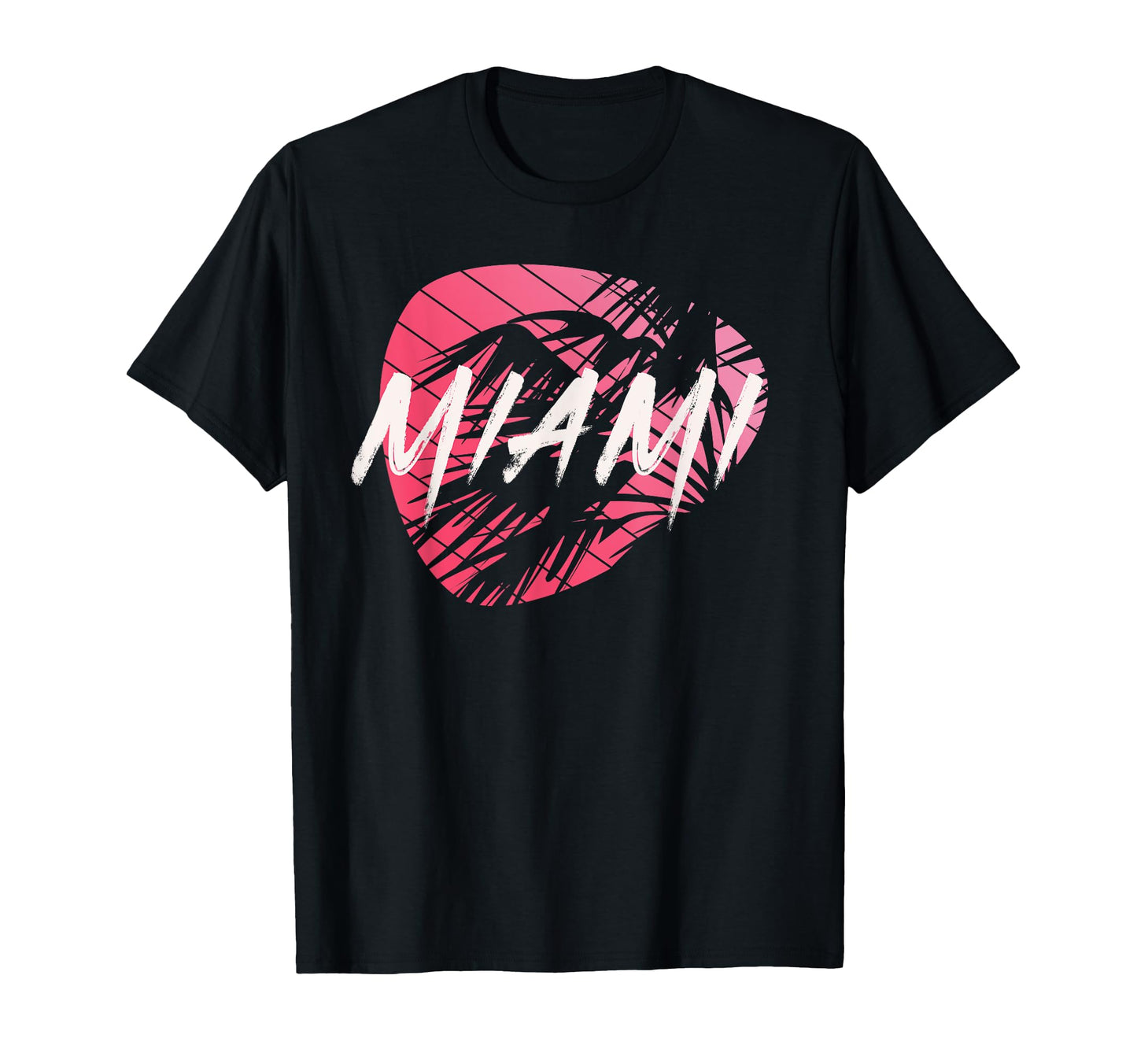 Miami Vaperwave Synthwave 80S Palm Trees T-Shirt - Unique Graphic Unisex - T-Shirt, Sweatshirt, Hoodie