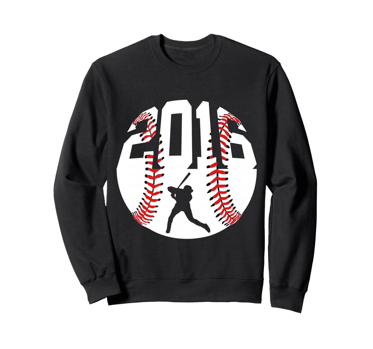 2016 Baseball 10Th Birthday Sweatshirt - Fun Novelty Design Men Women - T-Shirt, Sweatshirt, Hoodie