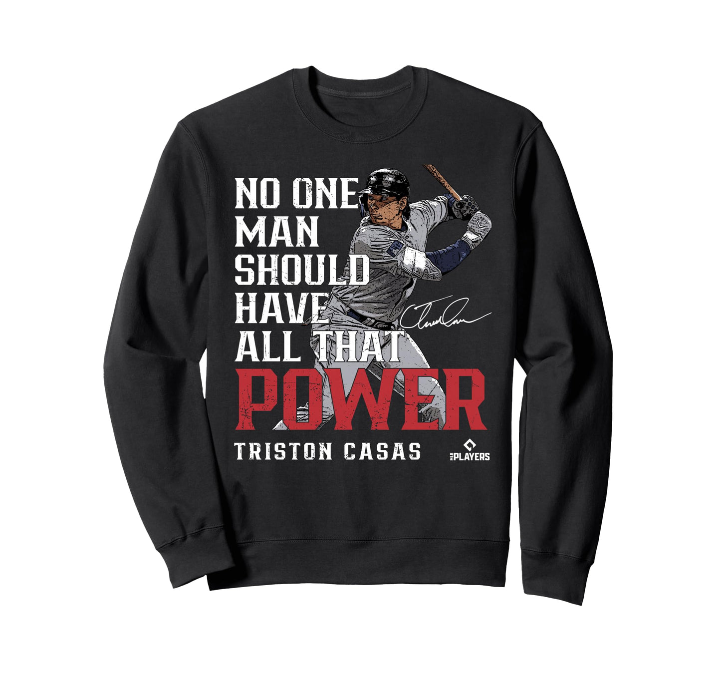 Triston Casas Power Boston Sweatshirt - Custom Art Print for Adults - T-Shirt, Sweatshirt, Hoodie