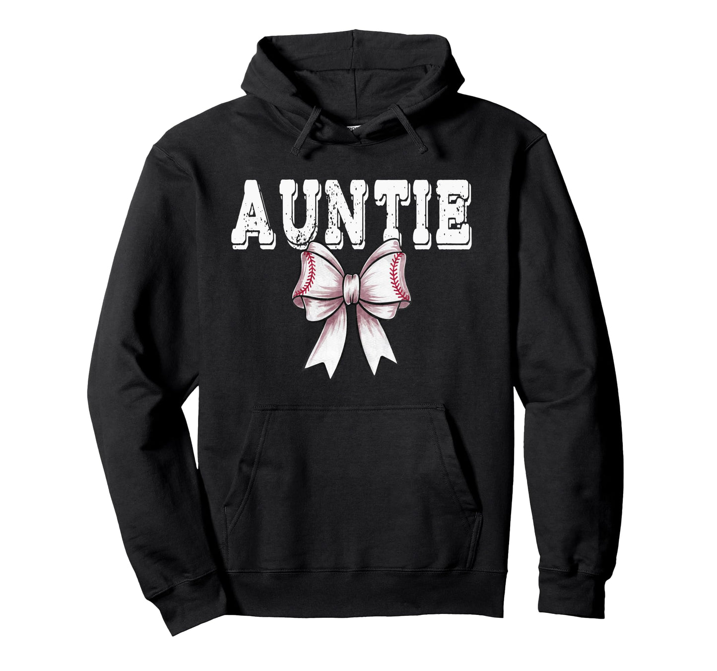 Coquette T Ball Tball Bow Mom Sister Auntie Hoodie - Novelty Apparel Unisex - T-Shirt, Sweatshirt, Hoodie