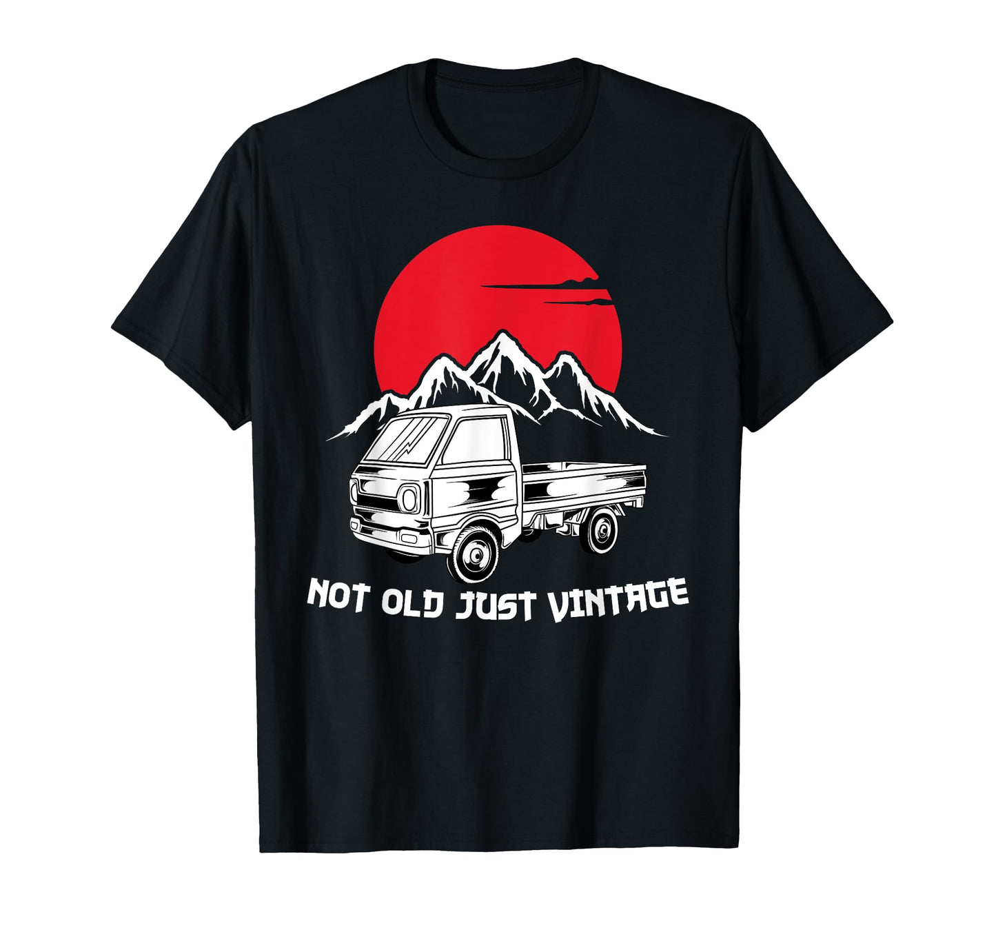 Mini Truck Kei Japanese Automobile T-Shirt - Graphic Print Unisex - T-Shirt, Sweatshirt, Hoodie