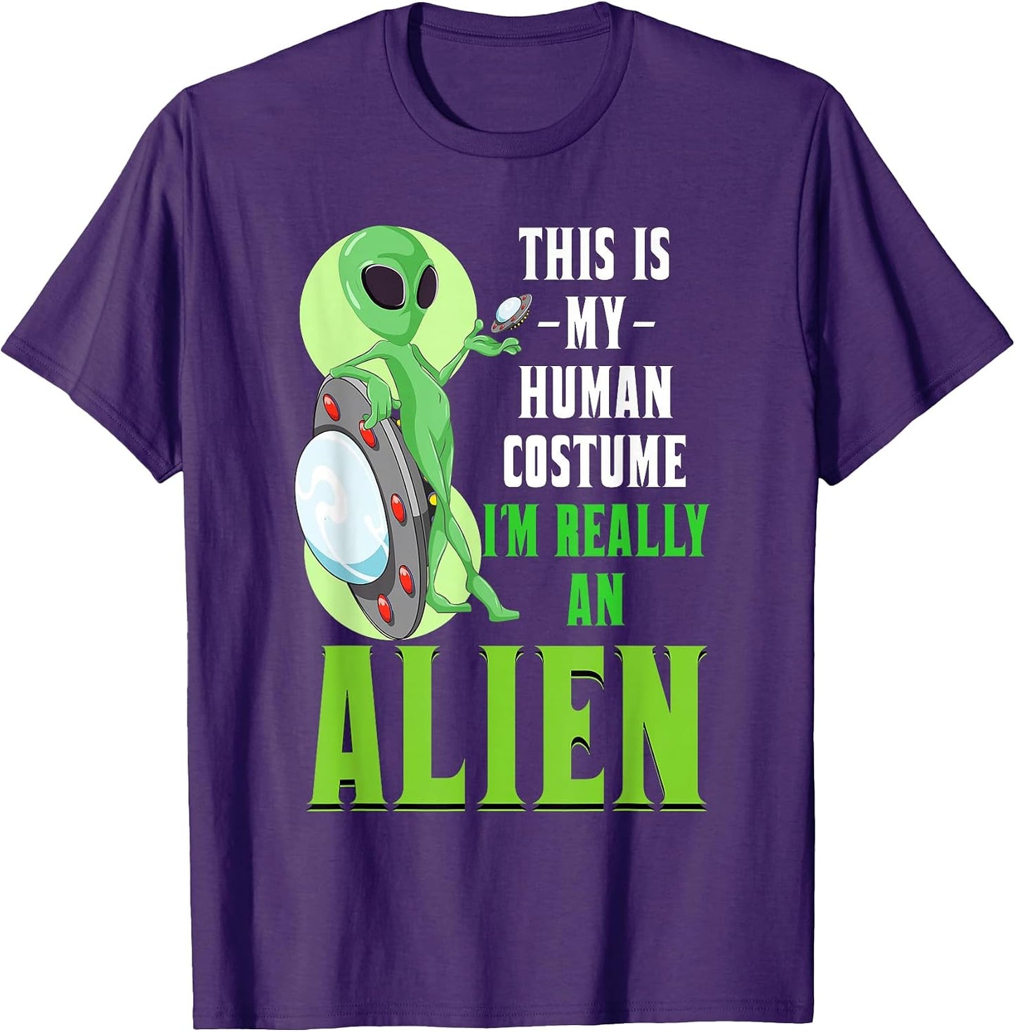 UFO Abduction Alien Sci Fi Fan Gifts - Adult & Kids T-Shirts, Sweatshirts & Hoodies apparel design preview 1