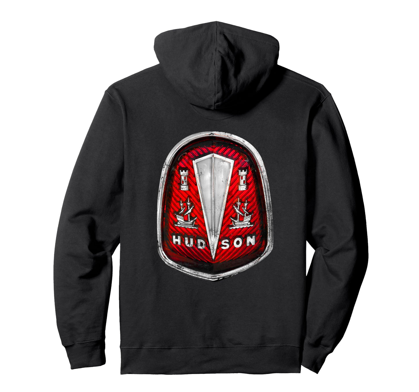 Car Logo Hudson Motor Car Co 1910 1954 Hoodie - Unique Graphic Men Women - T-Shirt, Sweatshirt, Hoodie